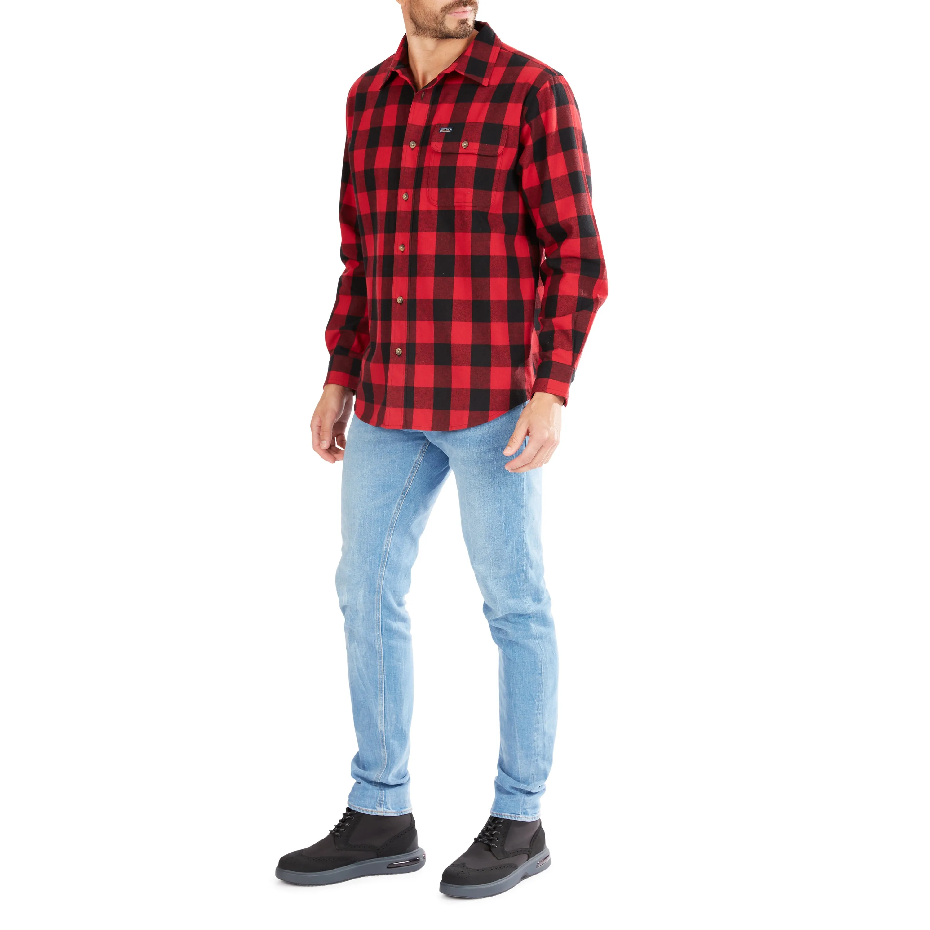 POCKET FLANNEL SHIRT