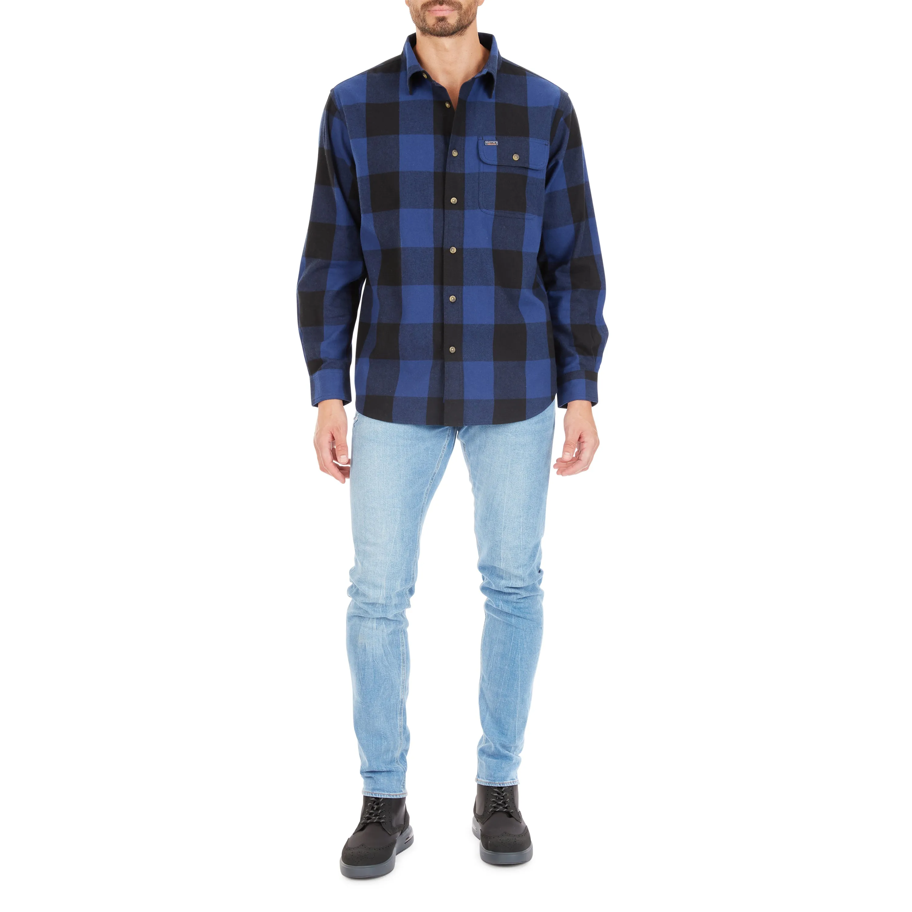 POCKET FLANNEL SHIRT