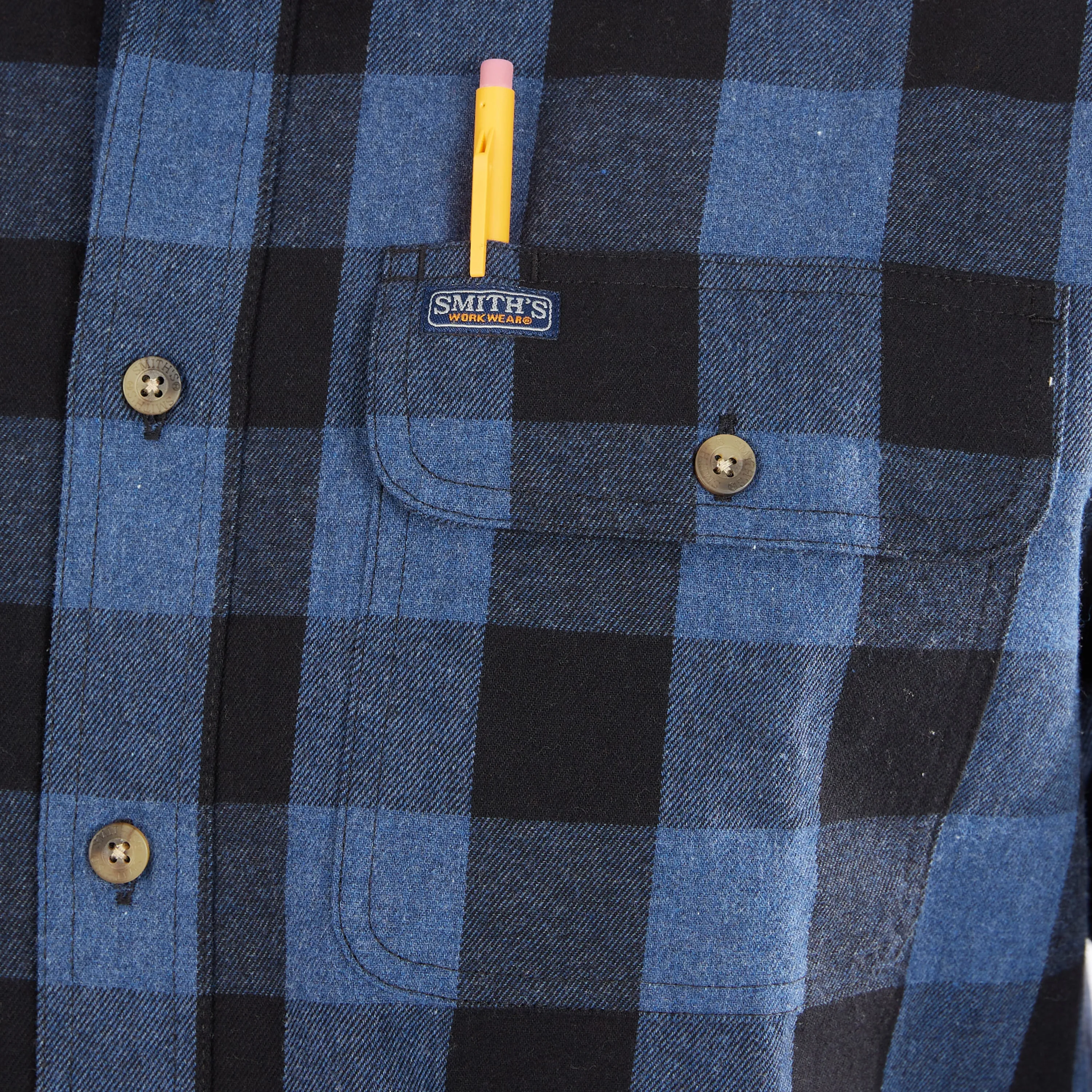 POCKET FLANNEL SHIRT