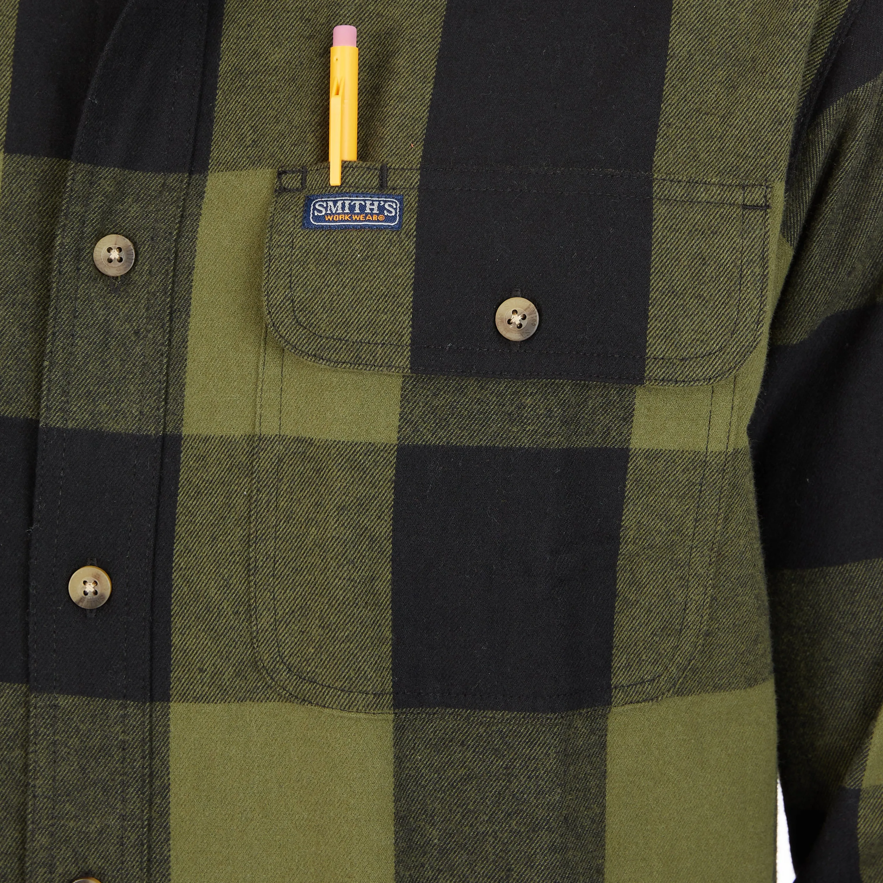 POCKET FLANNEL SHIRT