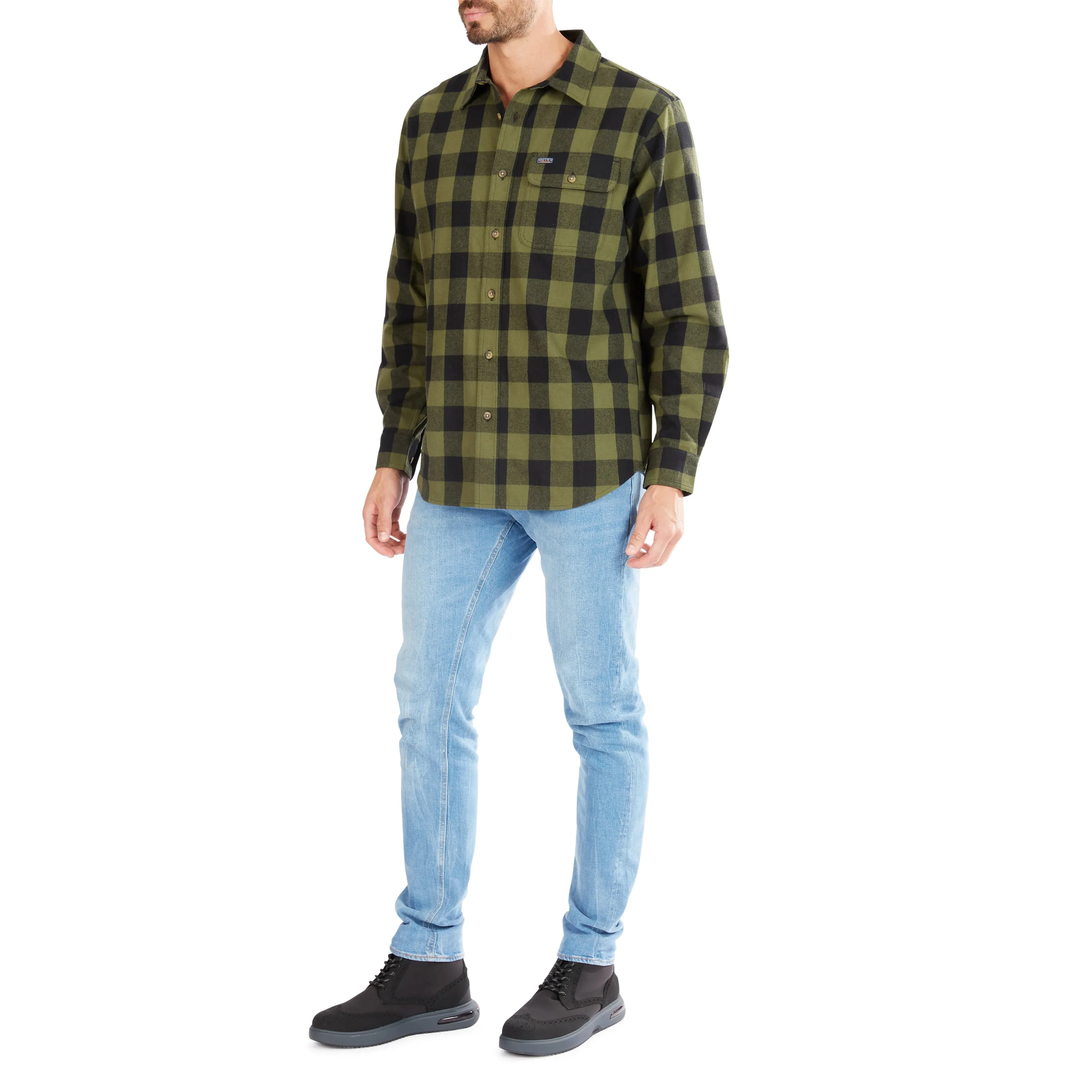 POCKET FLANNEL SHIRT