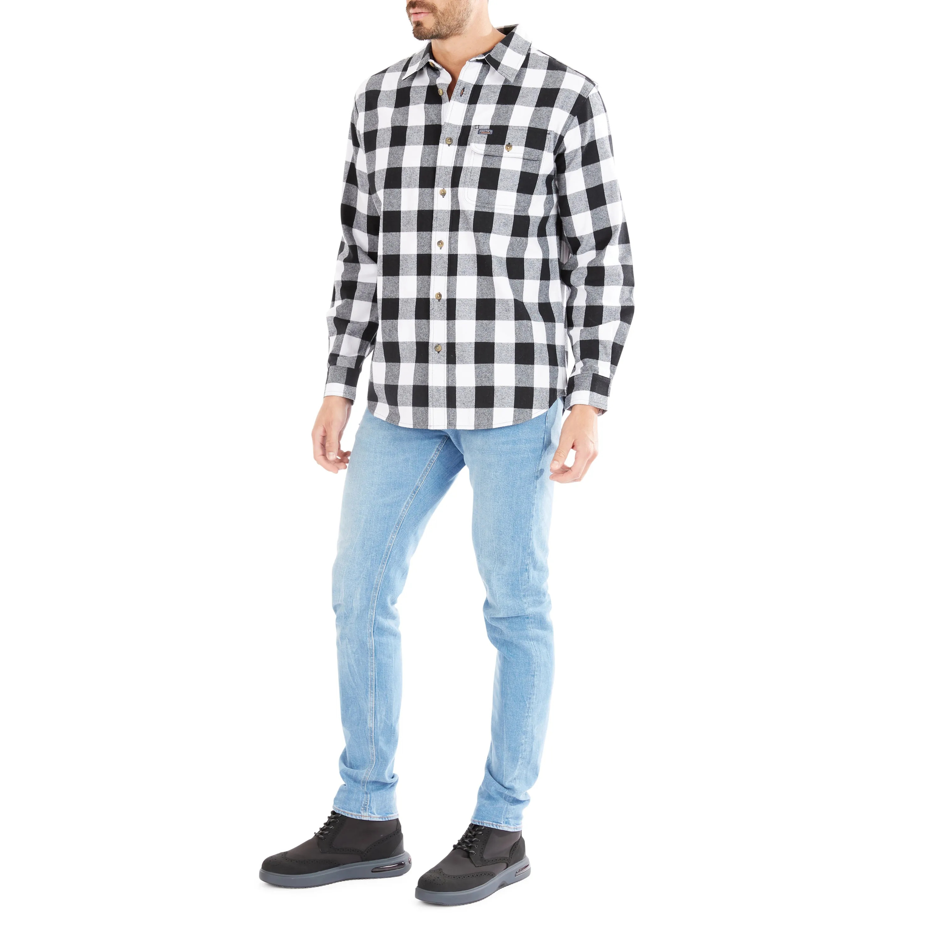 POCKET FLANNEL SHIRT