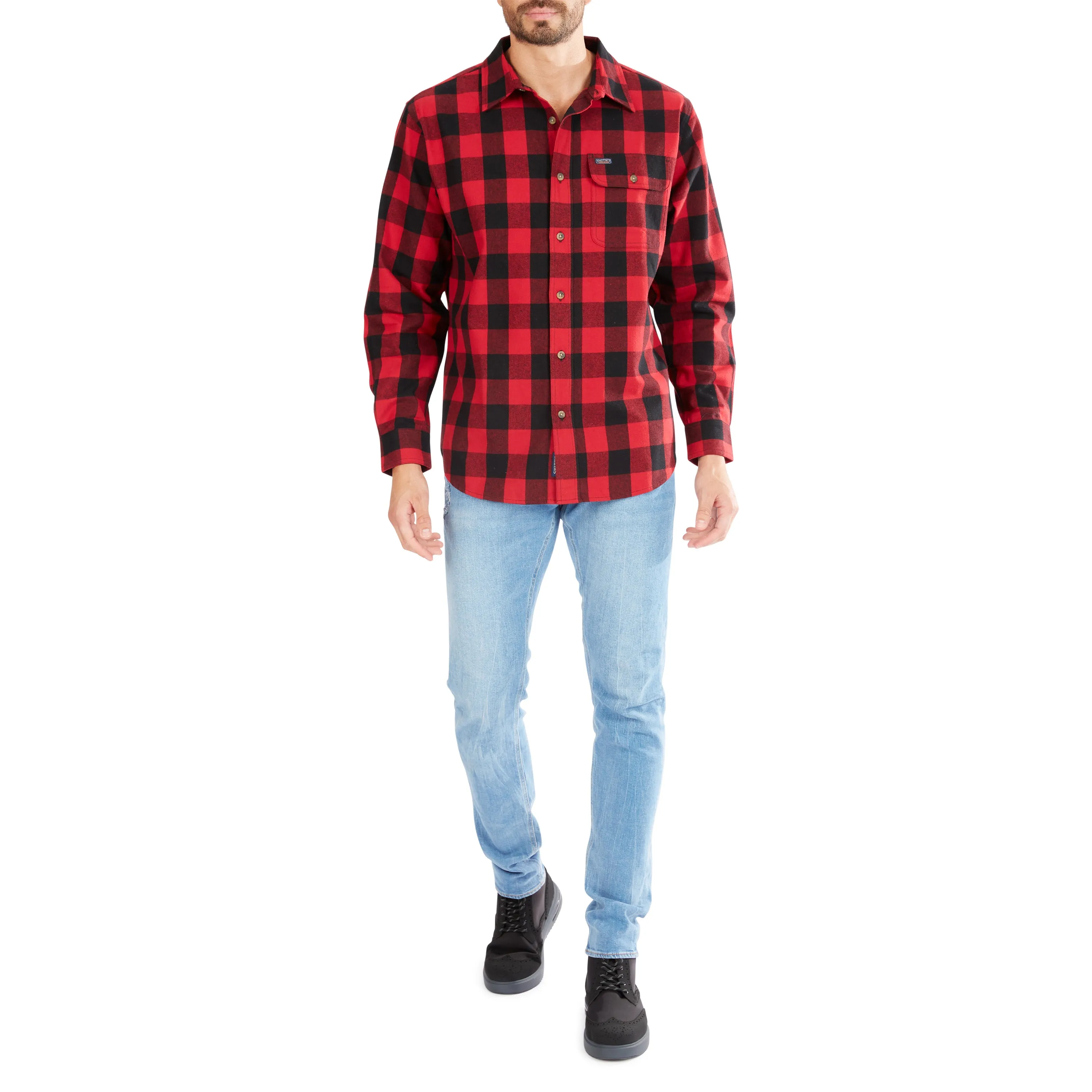 POCKET FLANNEL SHIRT