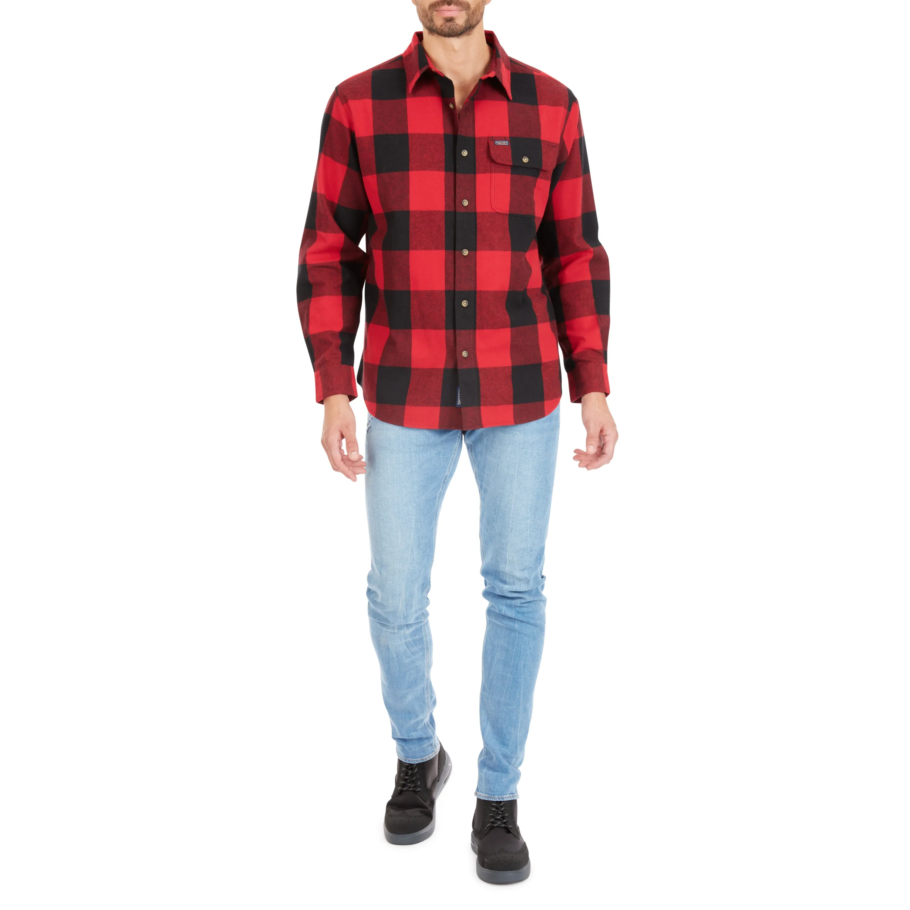 POCKET FLANNEL SHIRT