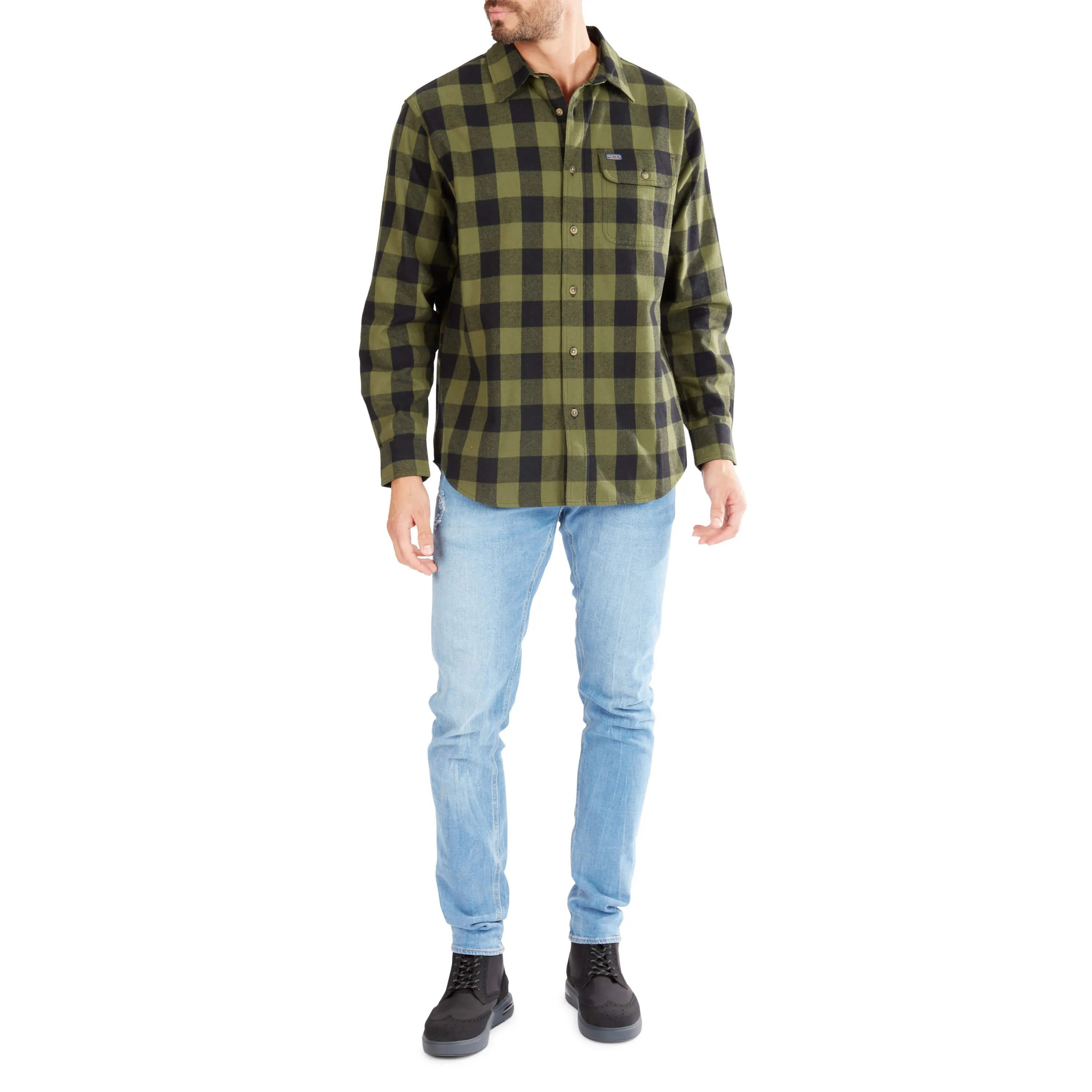 POCKET FLANNEL SHIRT