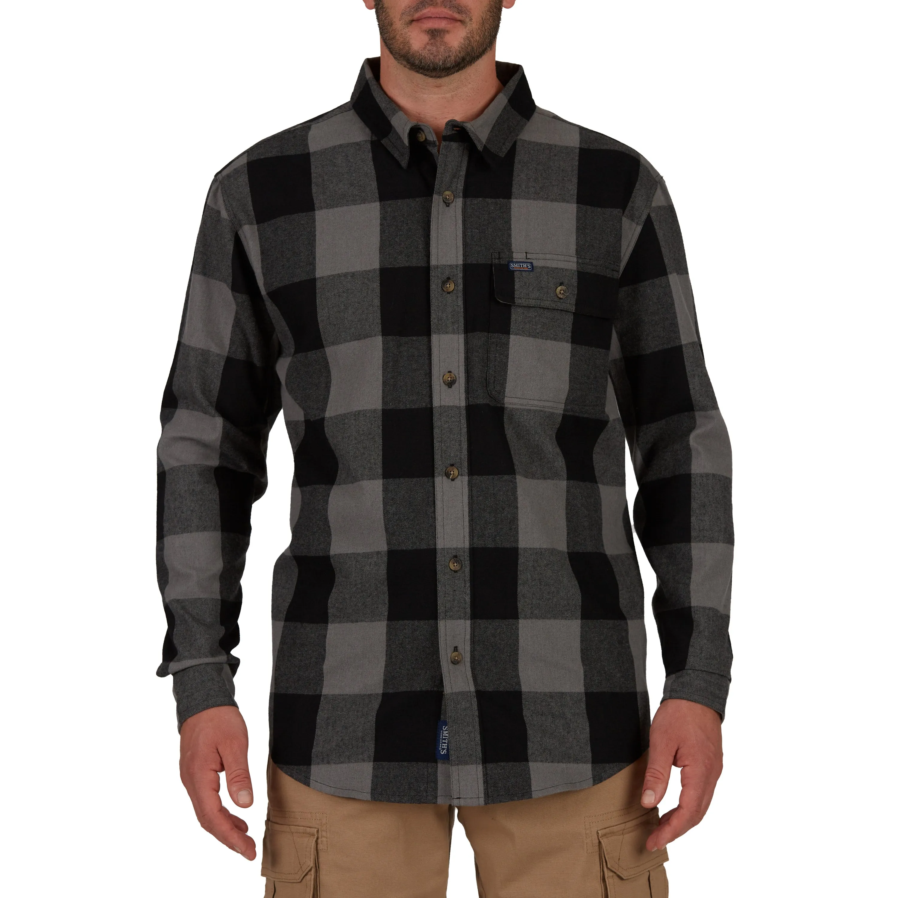 POCKET FLANNEL SHIRT