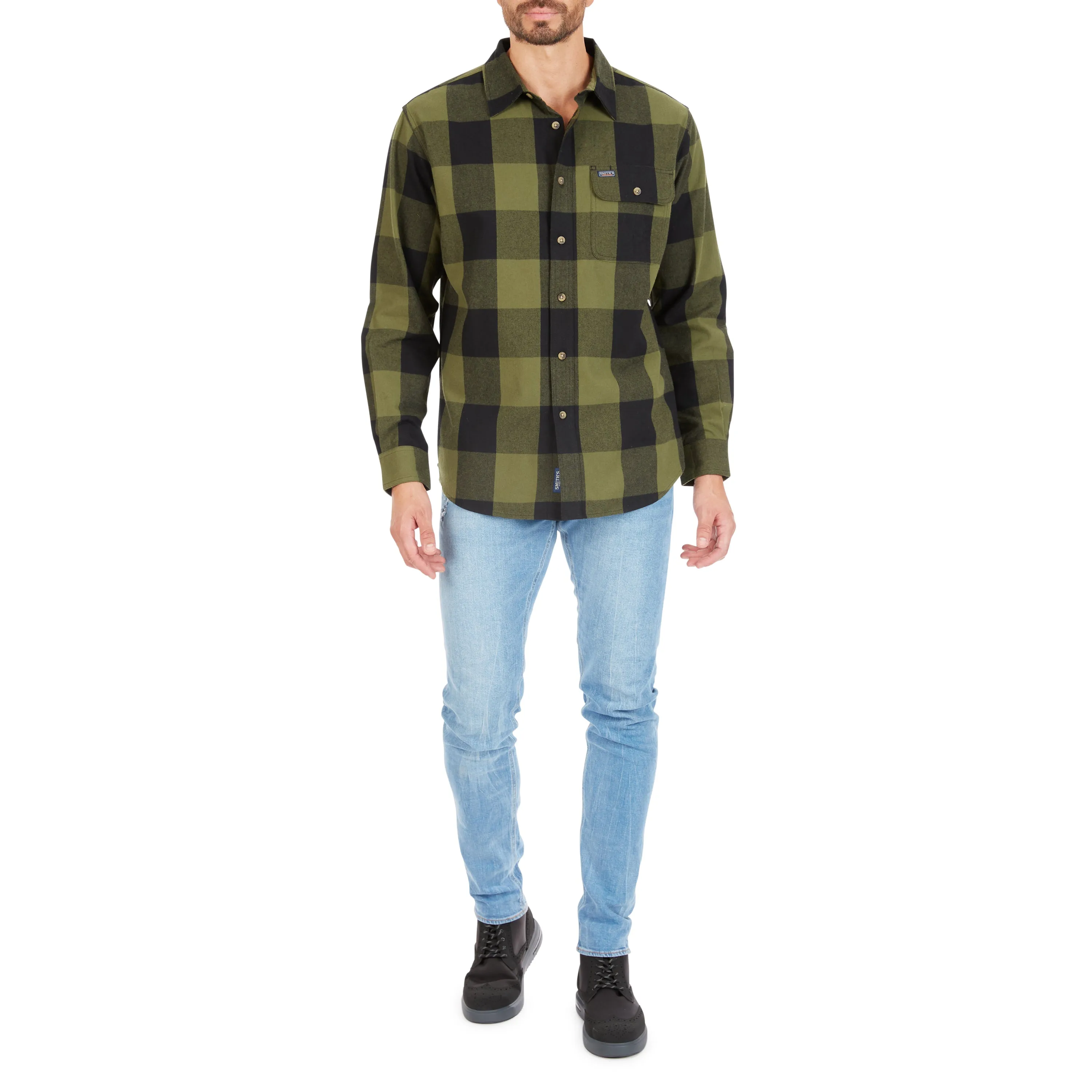 POCKET FLANNEL SHIRT