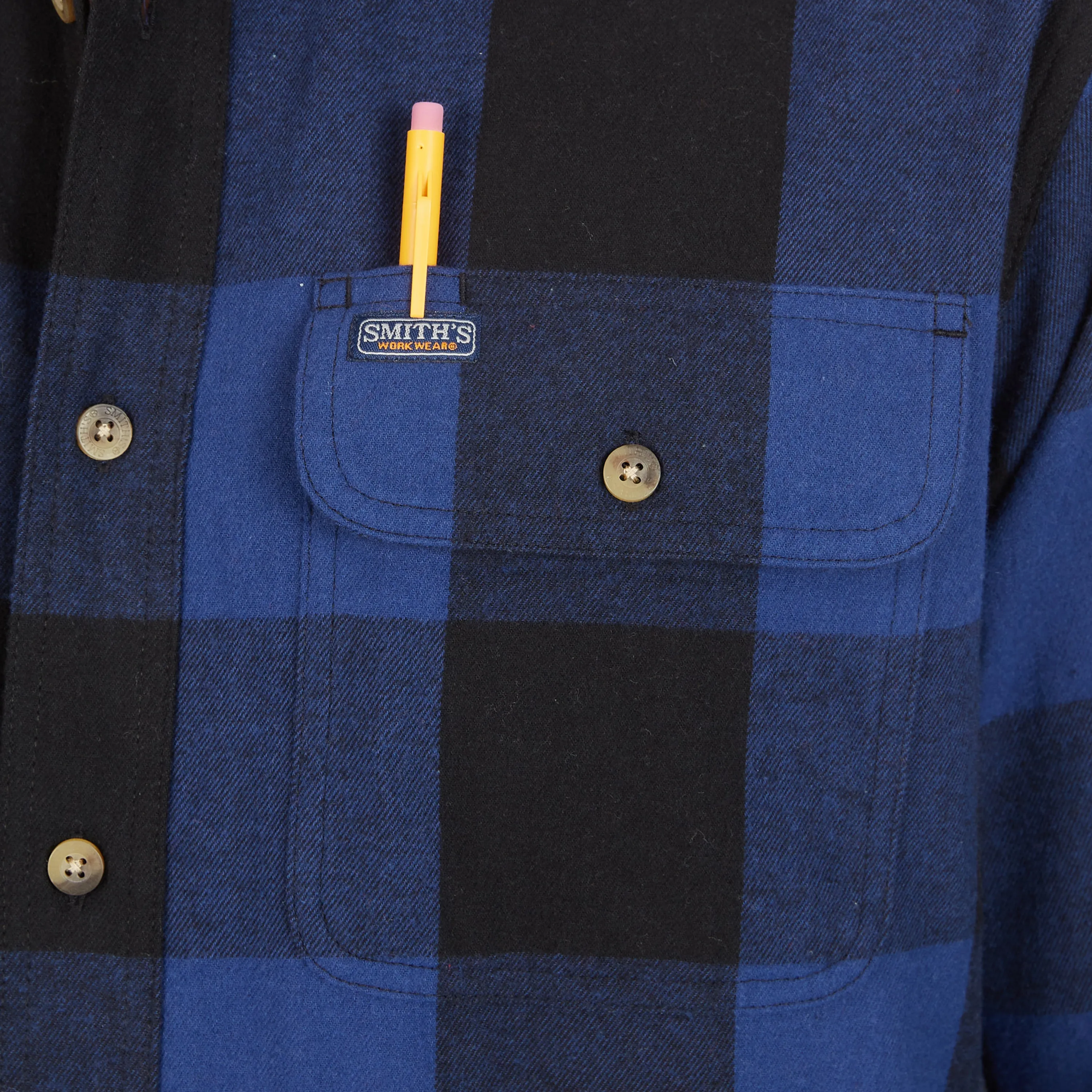 POCKET FLANNEL SHIRT