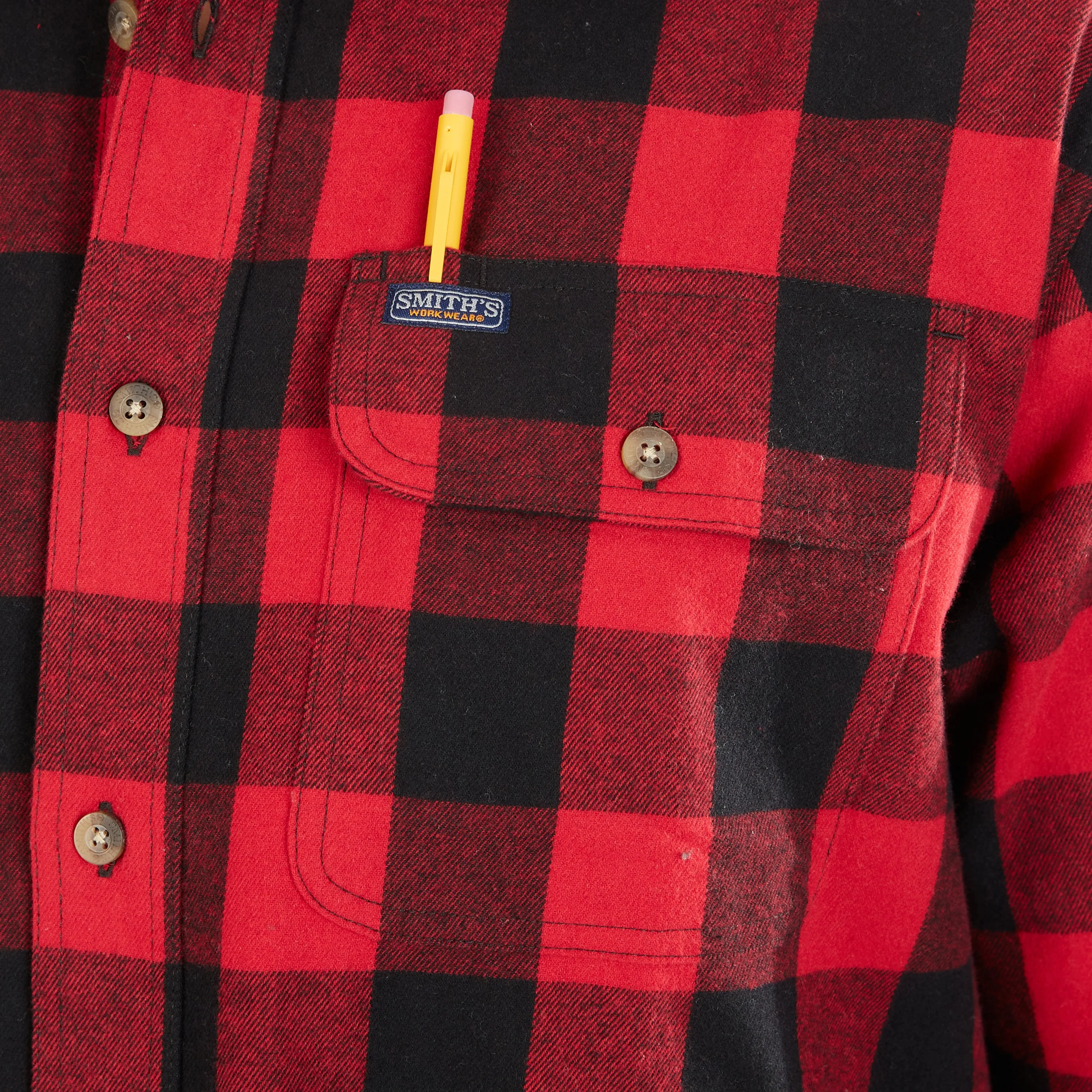 POCKET FLANNEL SHIRT