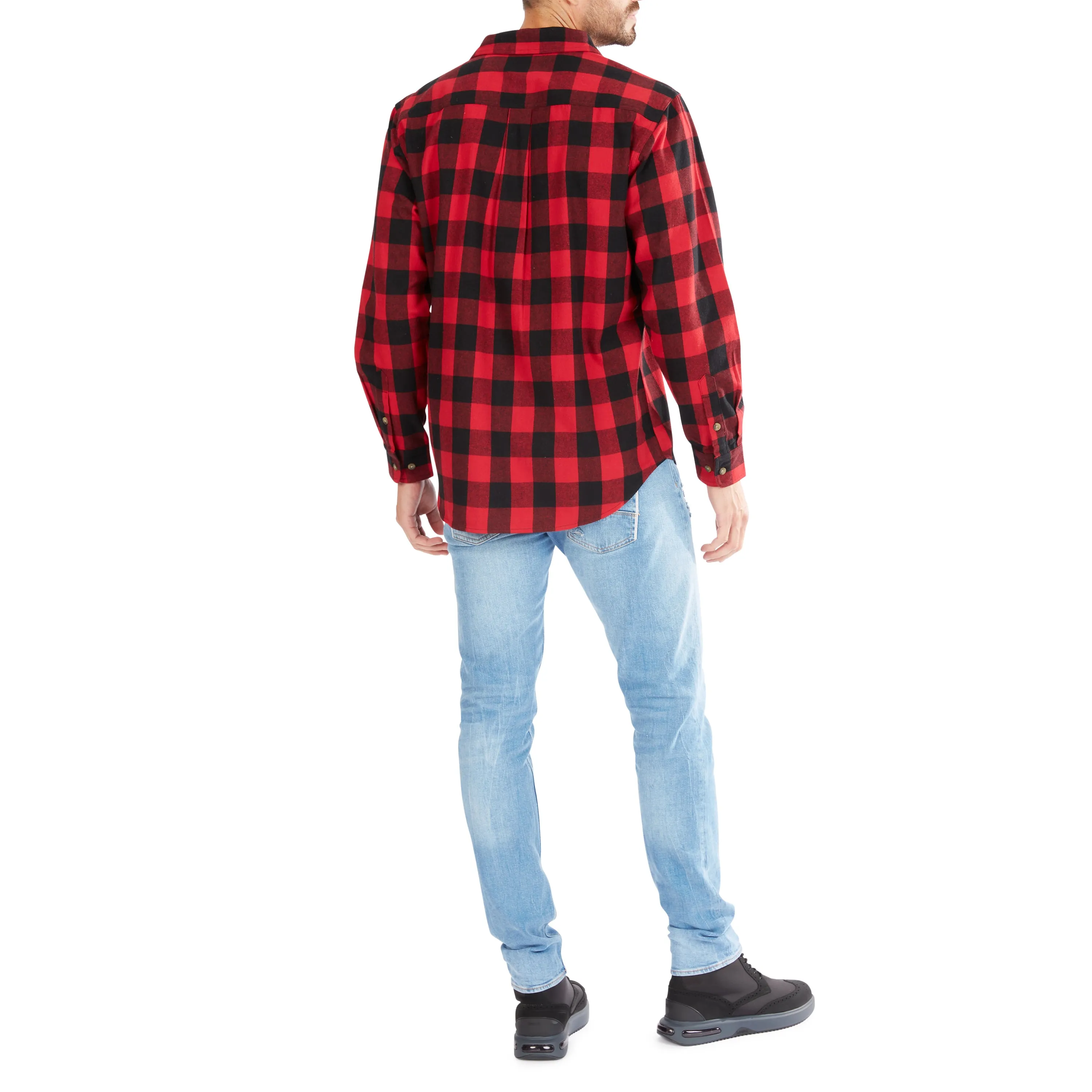 POCKET FLANNEL SHIRT