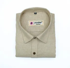 Punekar Cotton Multi Color Cotton Linen Formal Shirt for Men's.