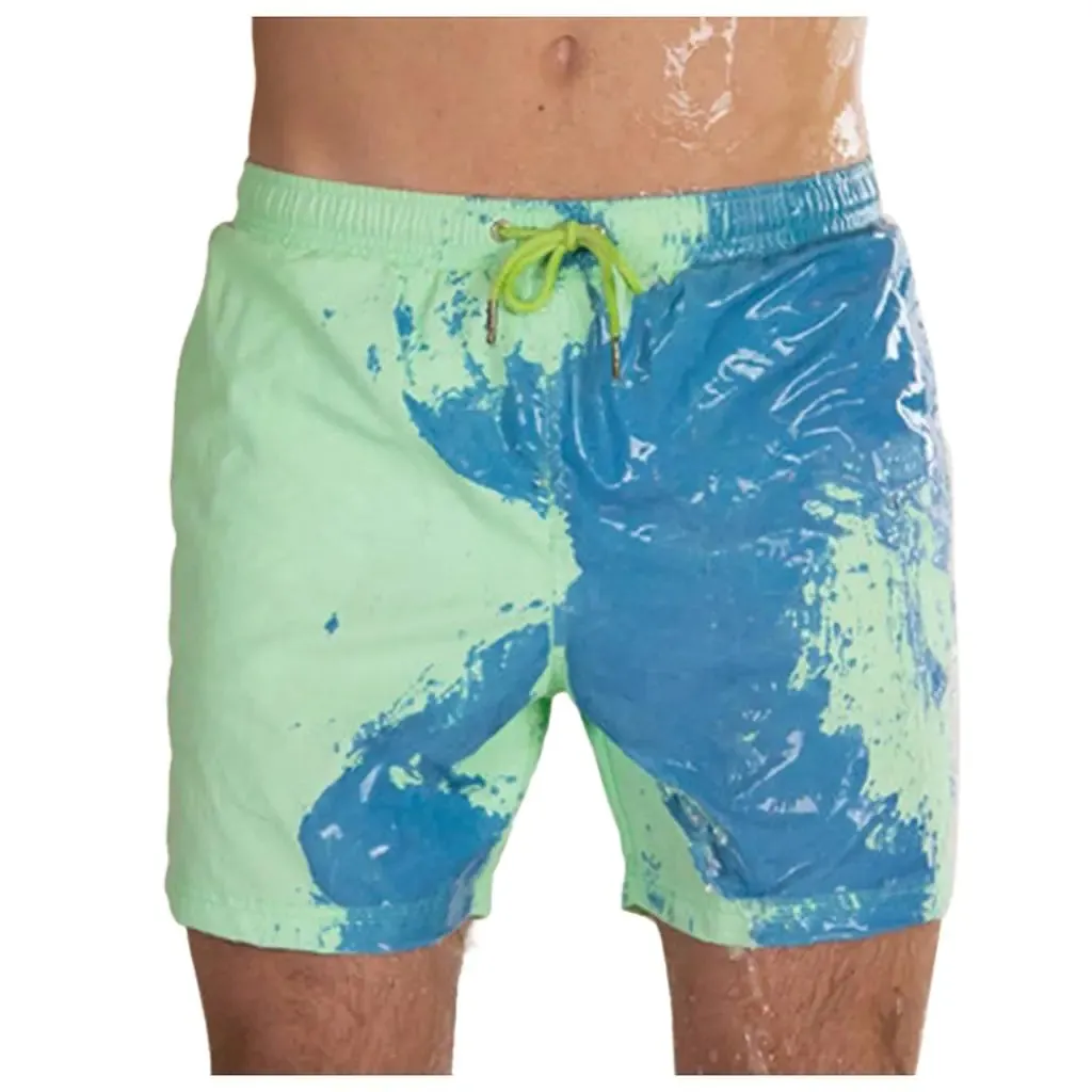 Quick Dry Color Changing Beach Shorts