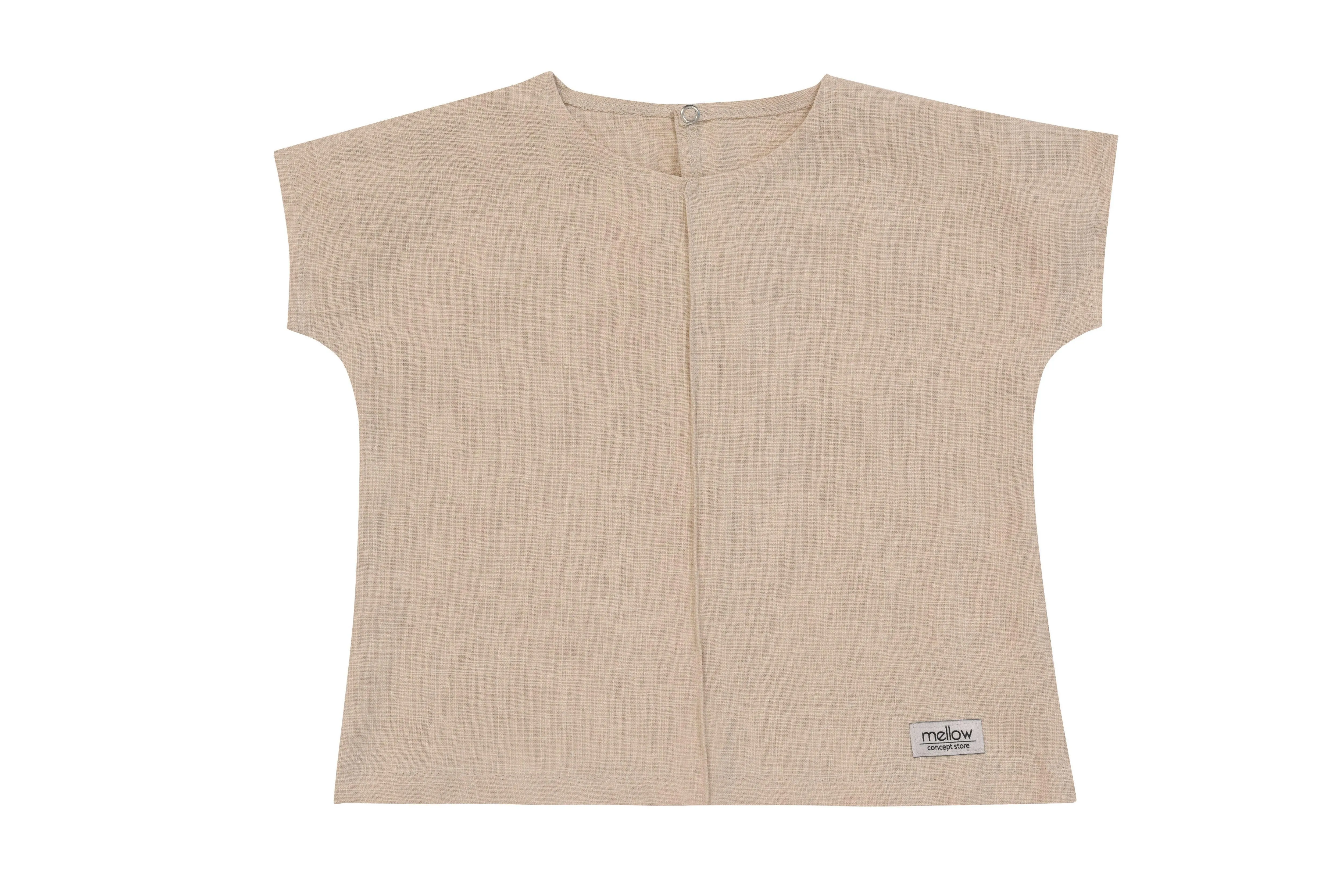 Ramie Baby/Kid Clothing Set - Beige