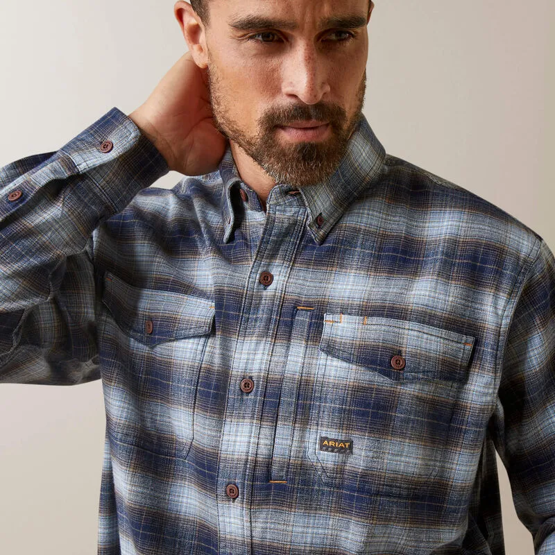 Rebar Flannel DuraStretch Work Shirt