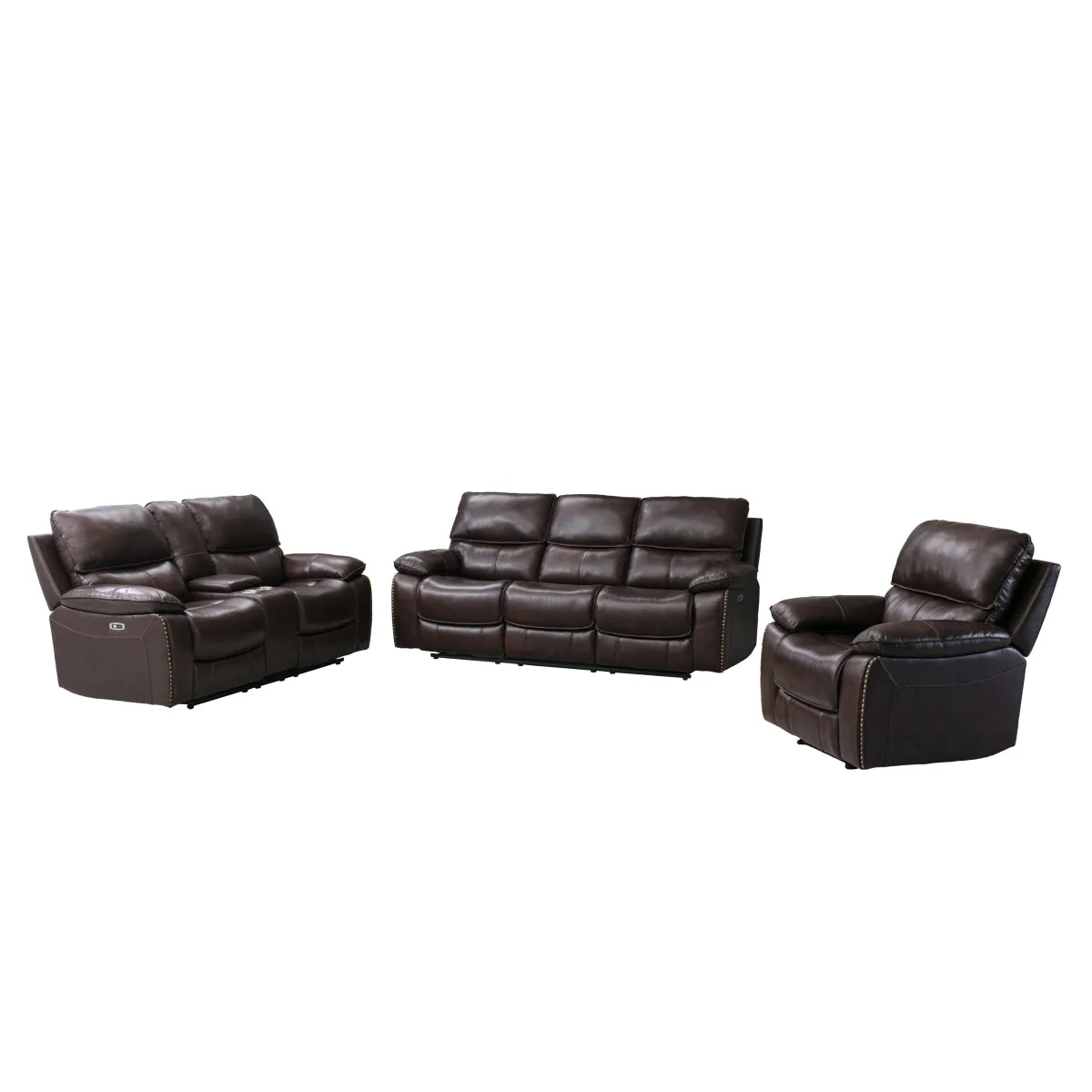 ReclineMax Power Loveseat with Console