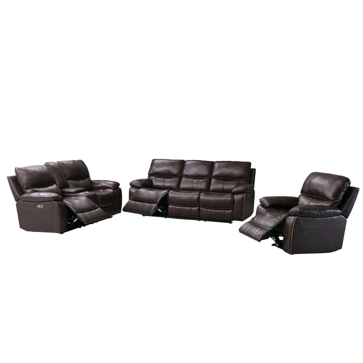 ReclineMax Power Loveseat with Console