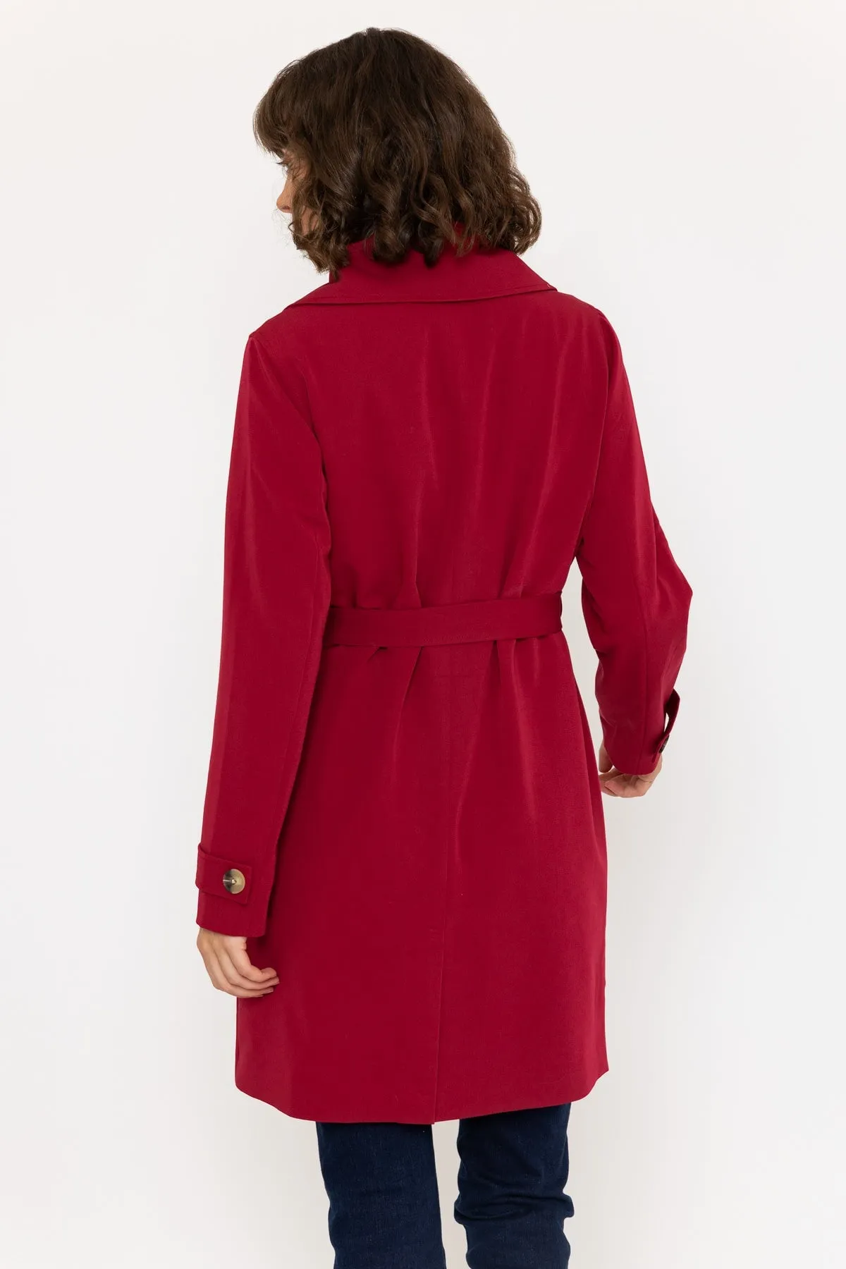 Red Trench Coat