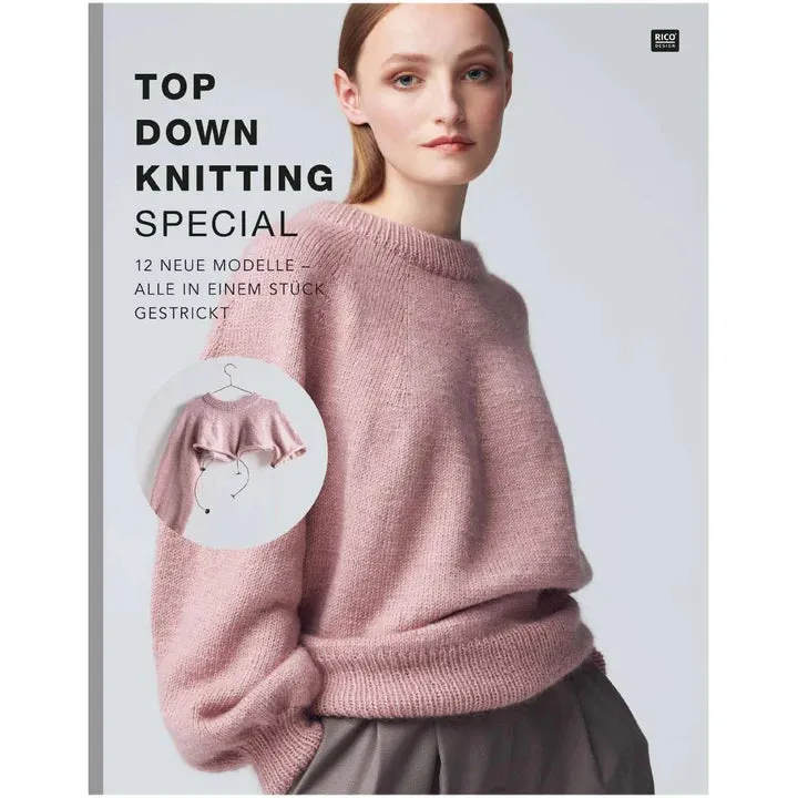 Rico Designs Top Down Knitting Special Pattern Book