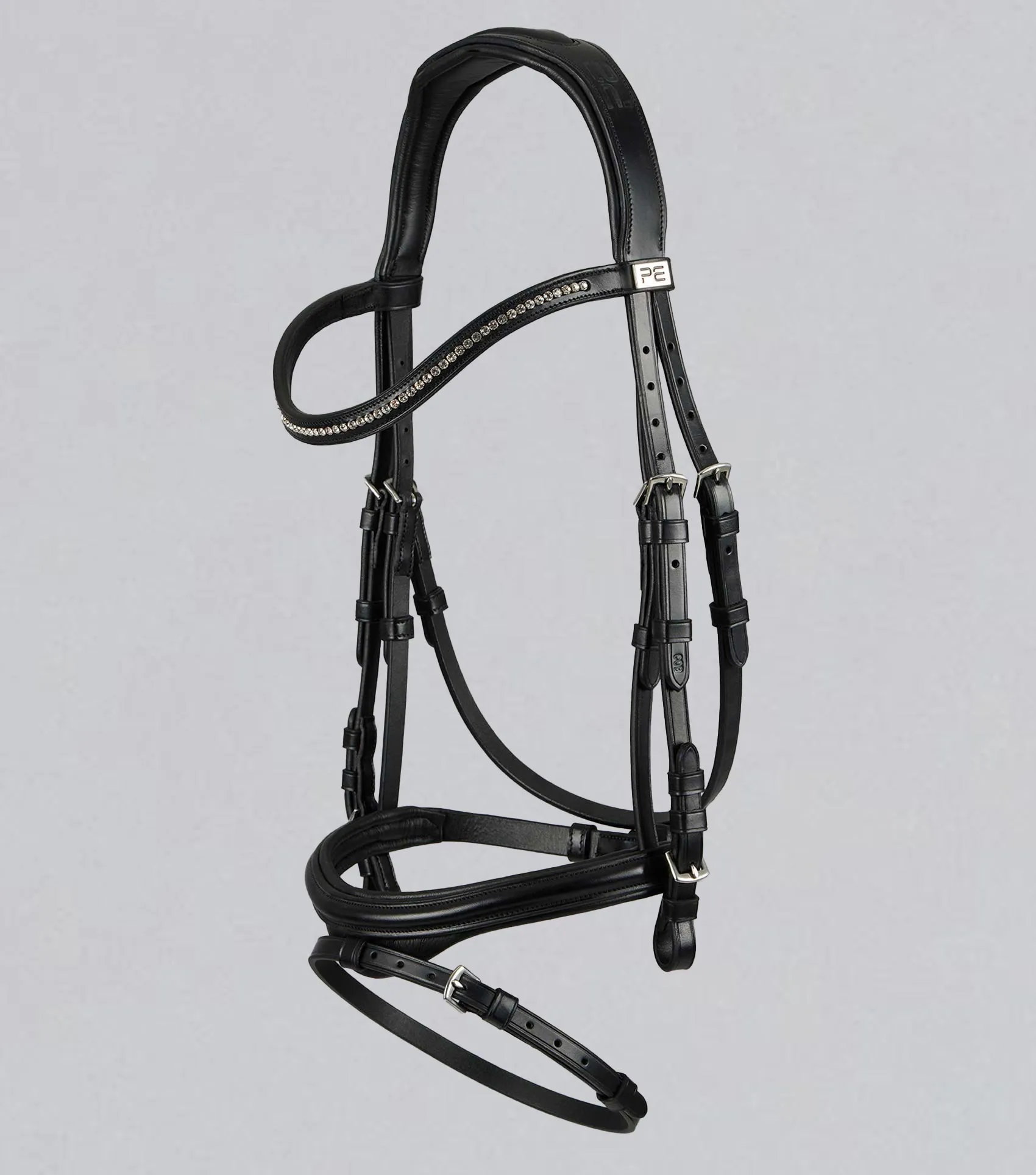 Rivere Snaffle Bridle Black