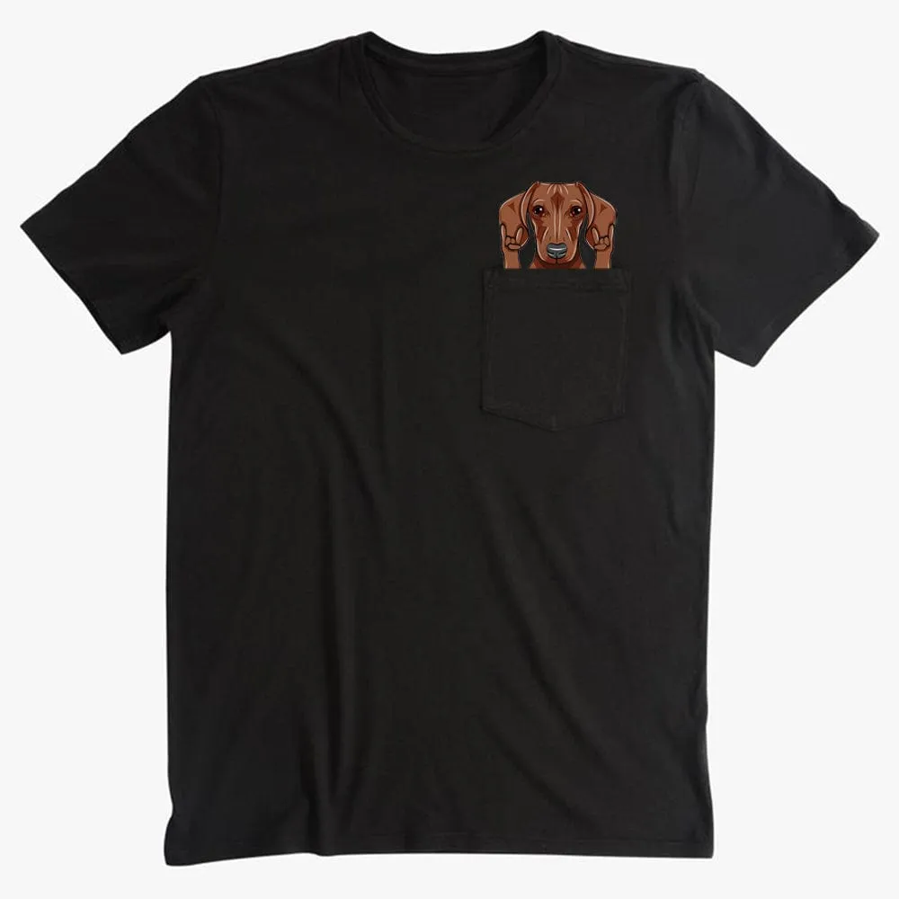 Rock On Dachshund T-Shirt