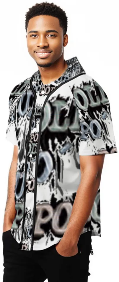 Roll Up Po' Up Pop Men's Baseball Jersey Sports Jersey