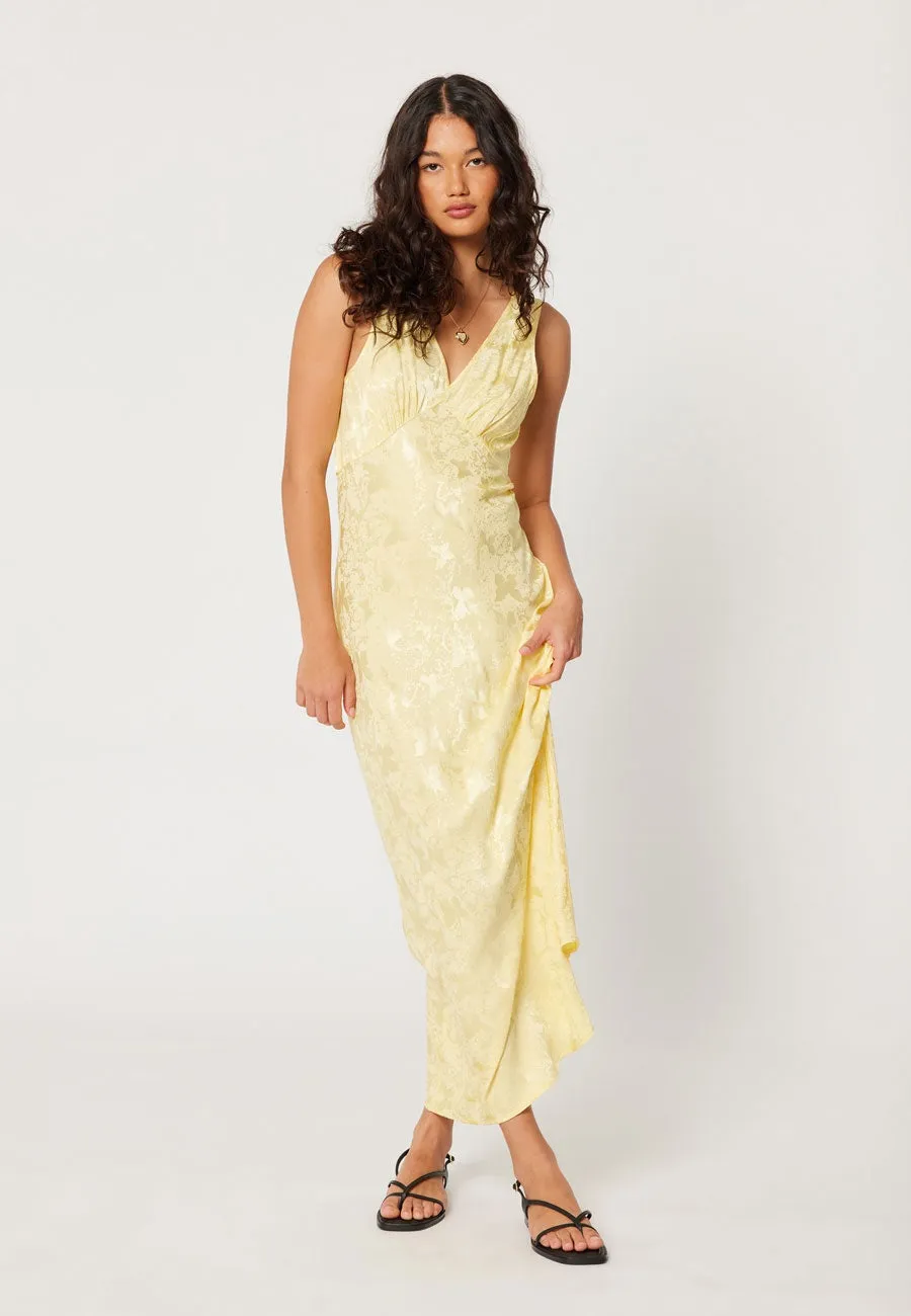 Rolla's Eliza Jacquard Dress Limoncello