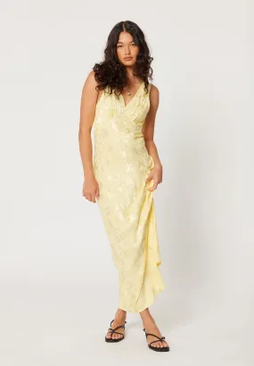 Rolla's Eliza Jacquard Dress Limoncello