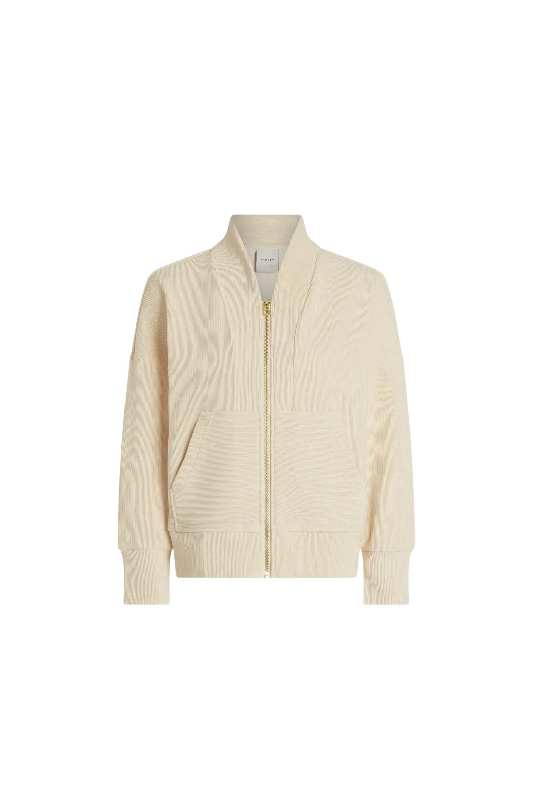 Rosanne Zip Through Sweat Oatmeal Marl