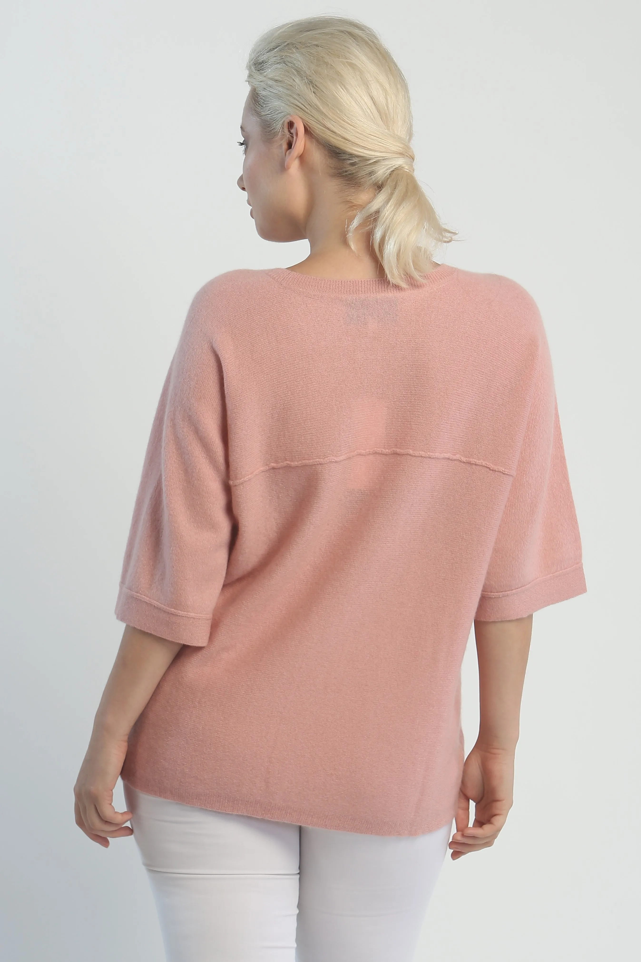 Rose Intarsia Pullover