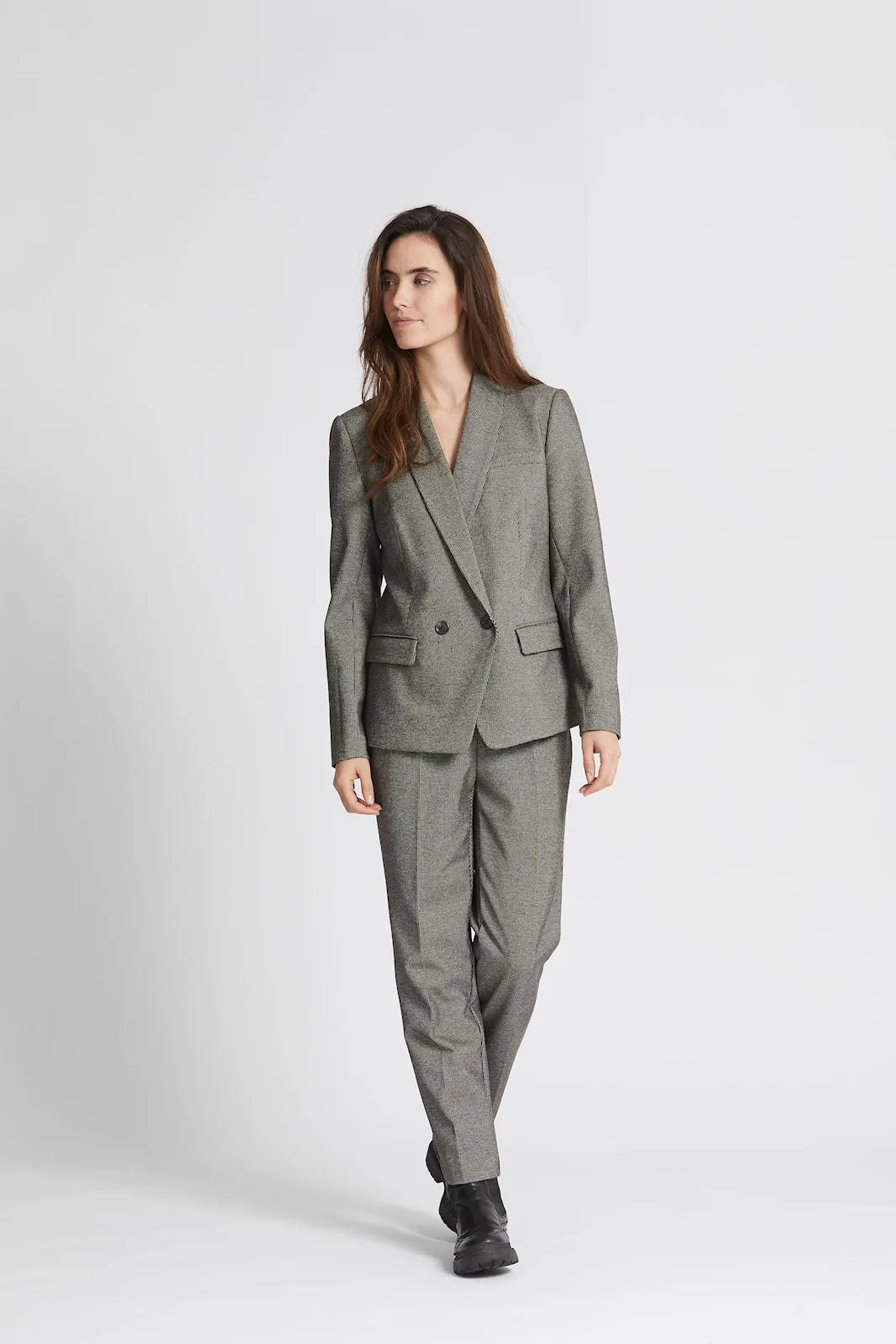 Rue De Femme Olona Check suiting trousers 2347155