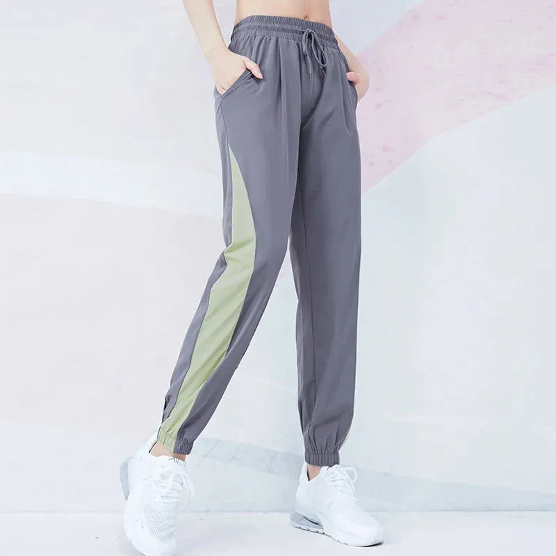 Running Drawstring Waist Femme Gym Yoga Sweatpant