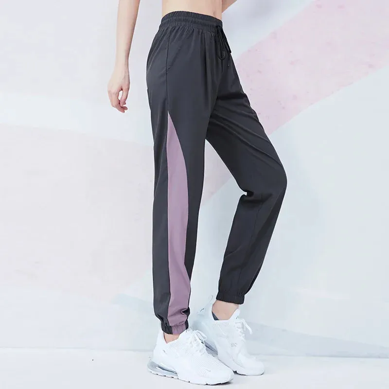 Running Drawstring Waist Femme Gym Yoga Sweatpant