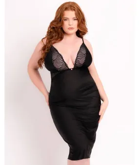 Scantilly After Hours Slip Dress - Black