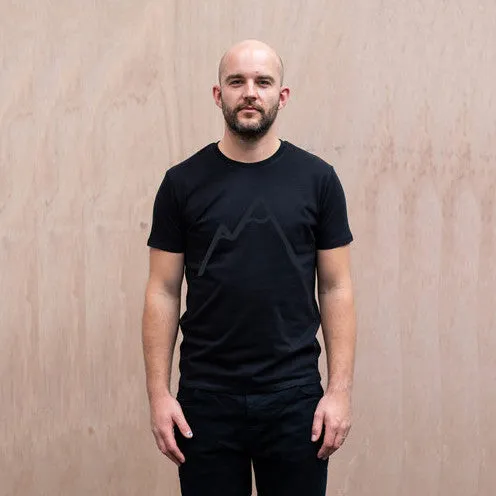 Simple Mountain T-shirt Made Of Organic Cotton