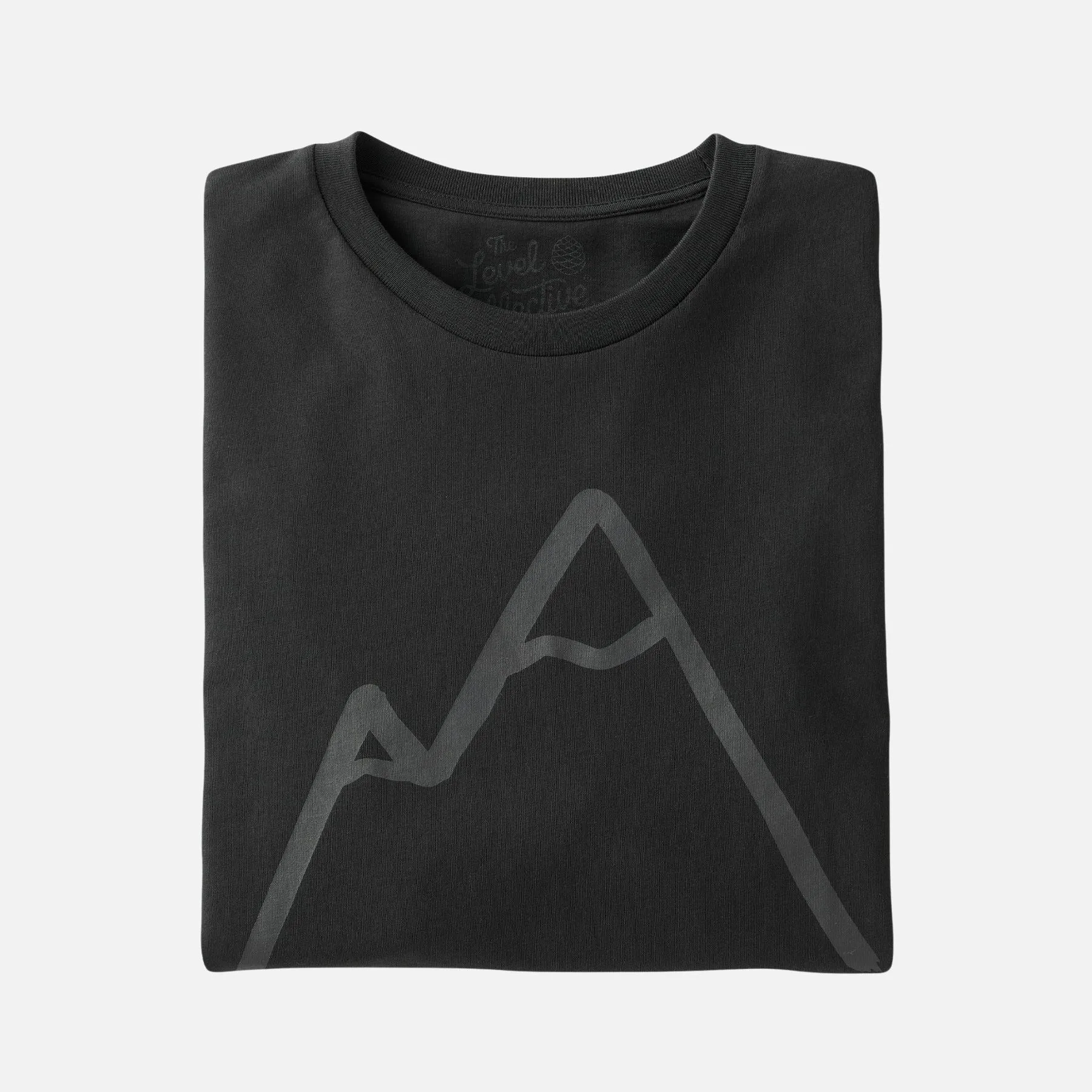 Simple Mountain T-shirt Made Of Organic Cotton