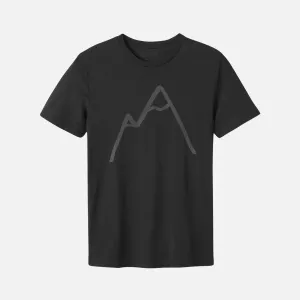 Simple Mountain T-shirt Made Of Organic Cotton