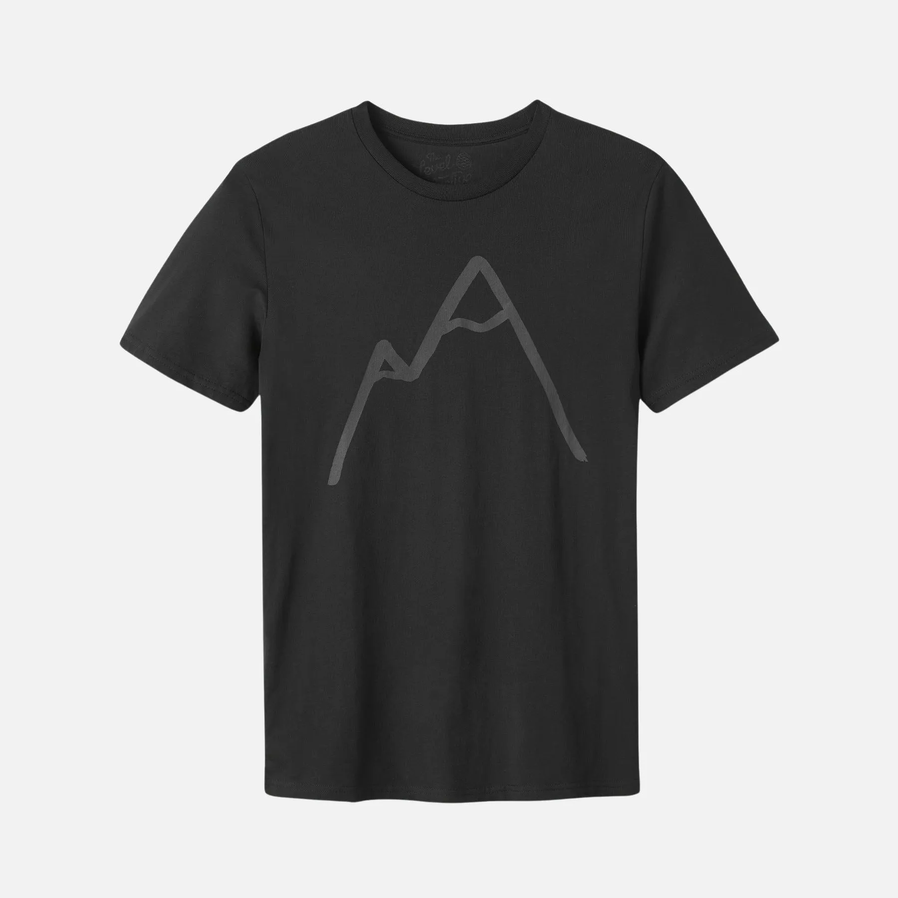 Simple Mountain T-shirt Made Of Organic Cotton