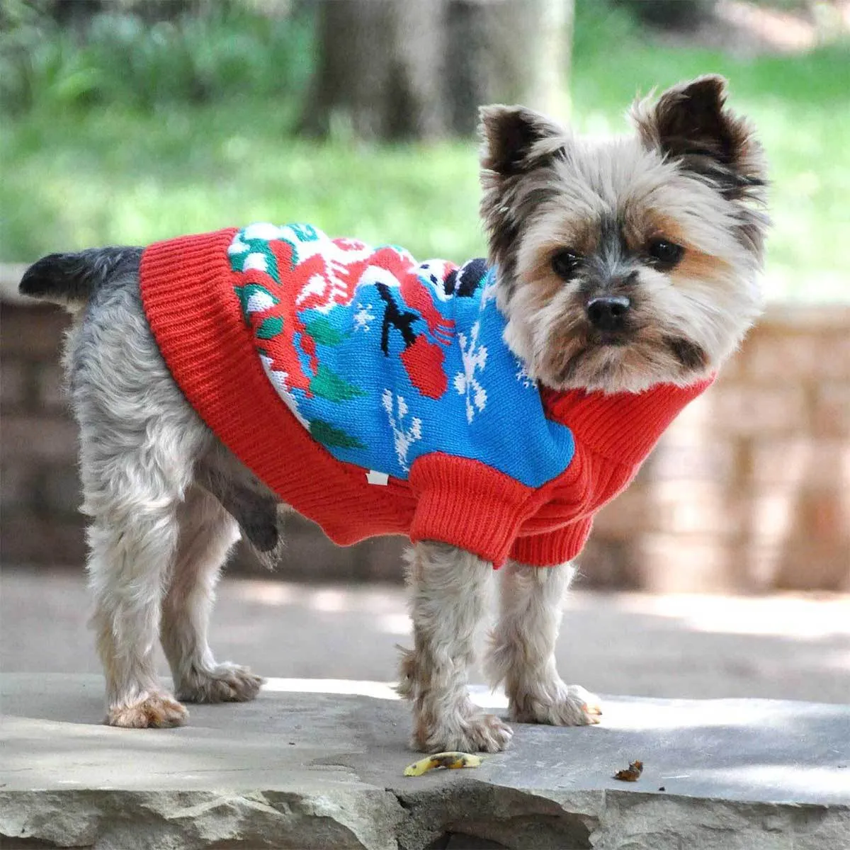 Snowman Holiday Dog Sweater