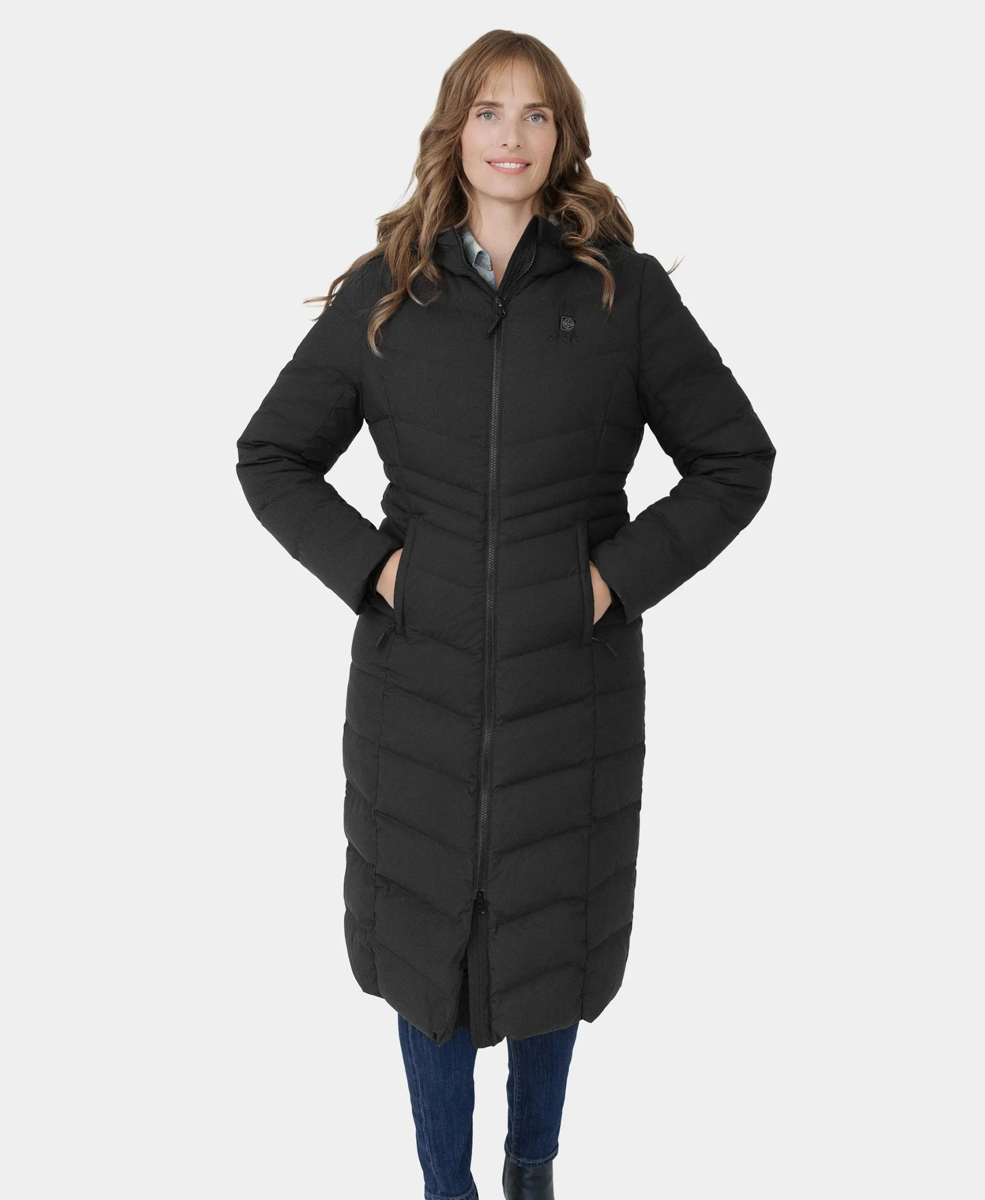 SOHO Women's Heated Down Parka Jacket (Apparel Only)