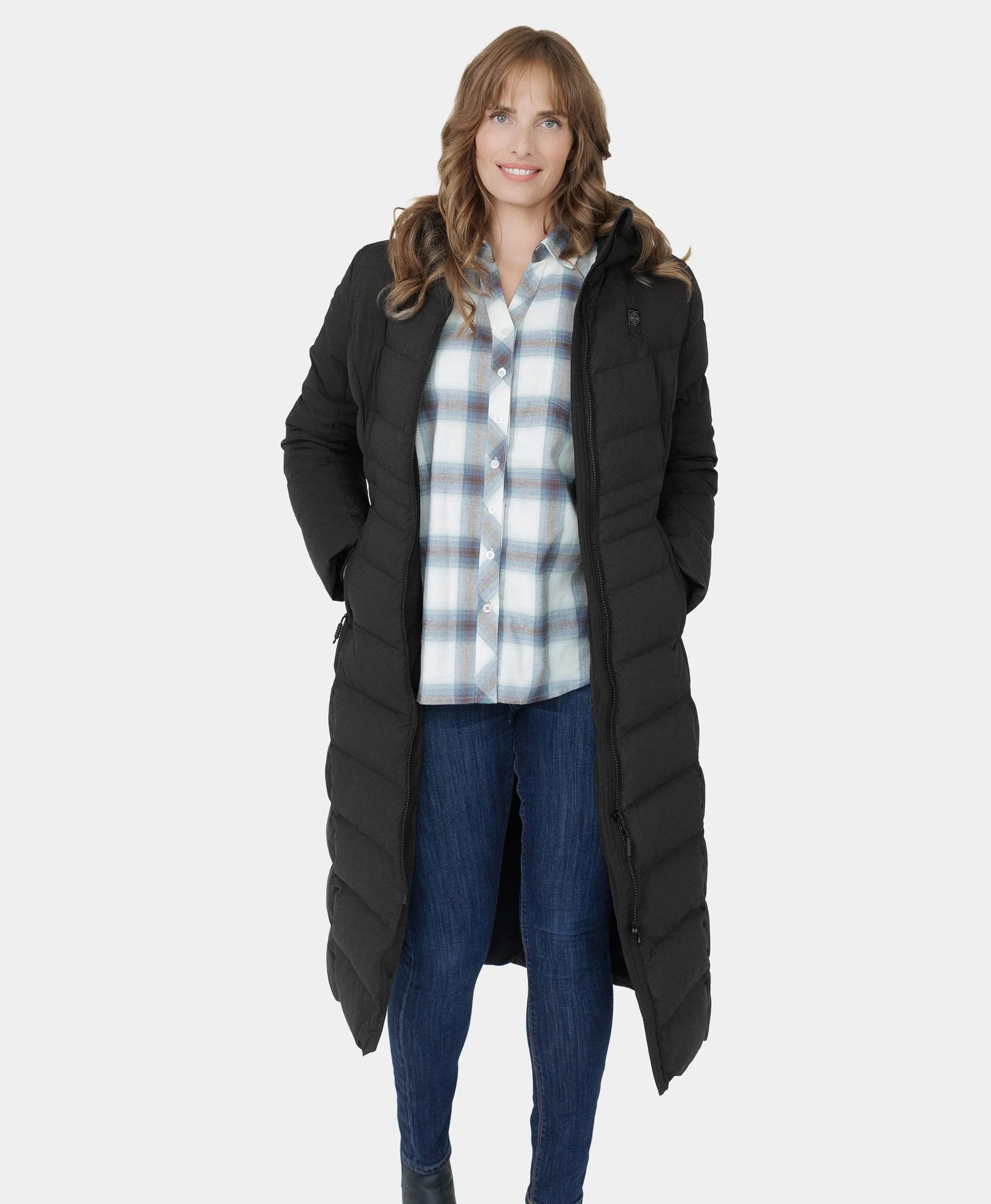 SOHO Women's Heated Down Parka Jacket (Apparel Only)