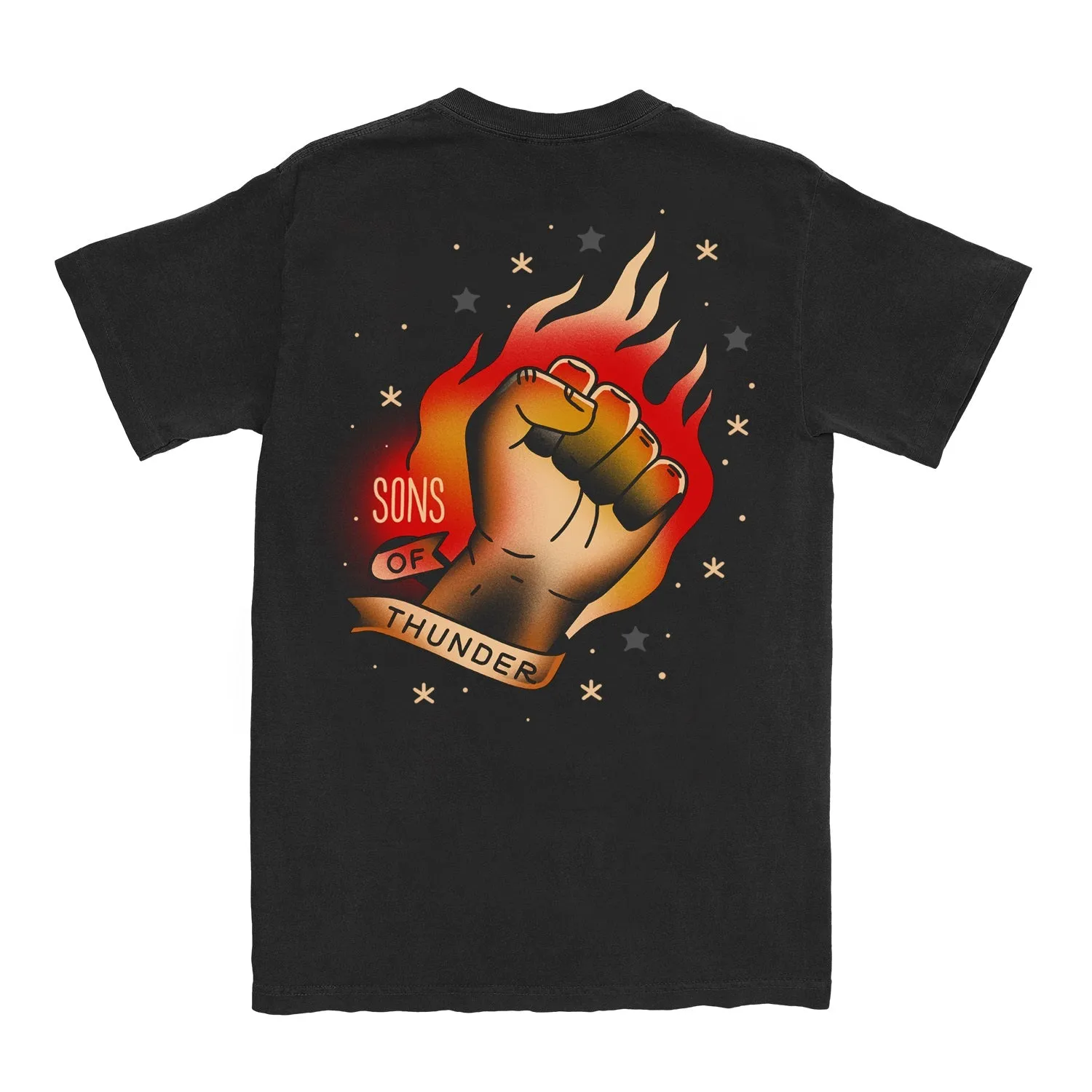 Sons Of Thunder Tattoo Black - Tee