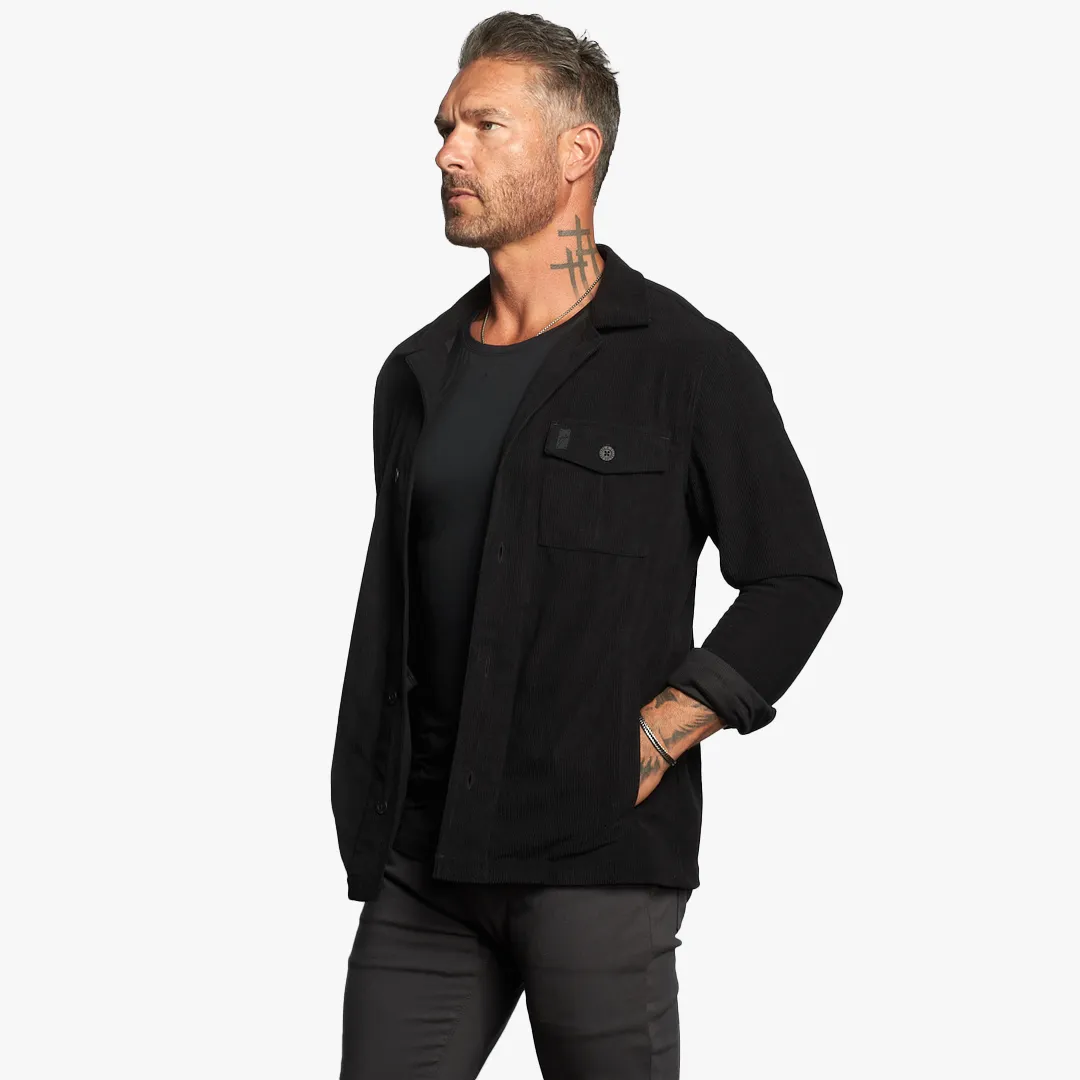 Stellan Corduroy Slim Fit Overshirt - PREORDER