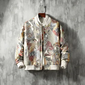 Street Fashion Embroidered Men's Bomber Jackets