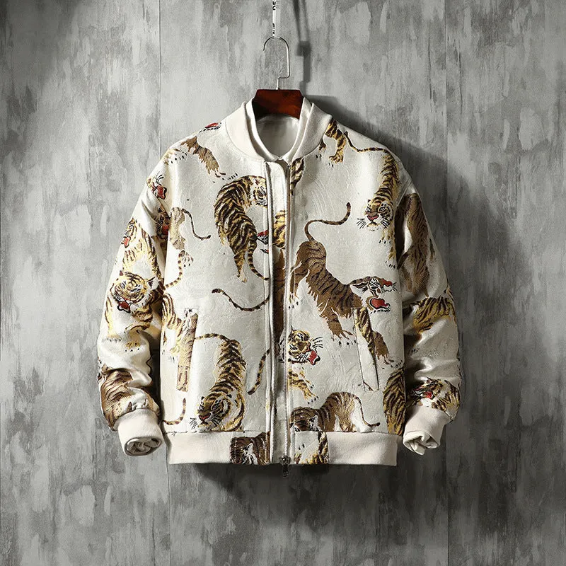 Street Fashion Embroidered Men's Bomber Jackets