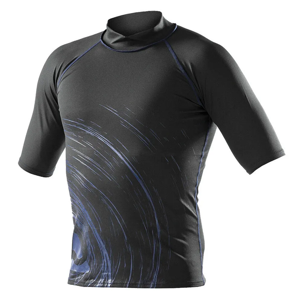 SubGear Mens Circle Short Sleeve Rash Guard