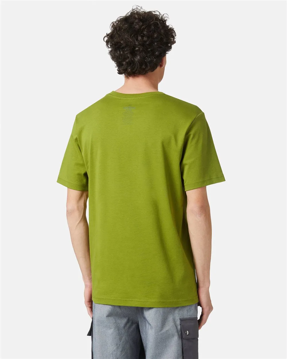 Sustainable cotton T-shirt (Green) - I24F02863075762