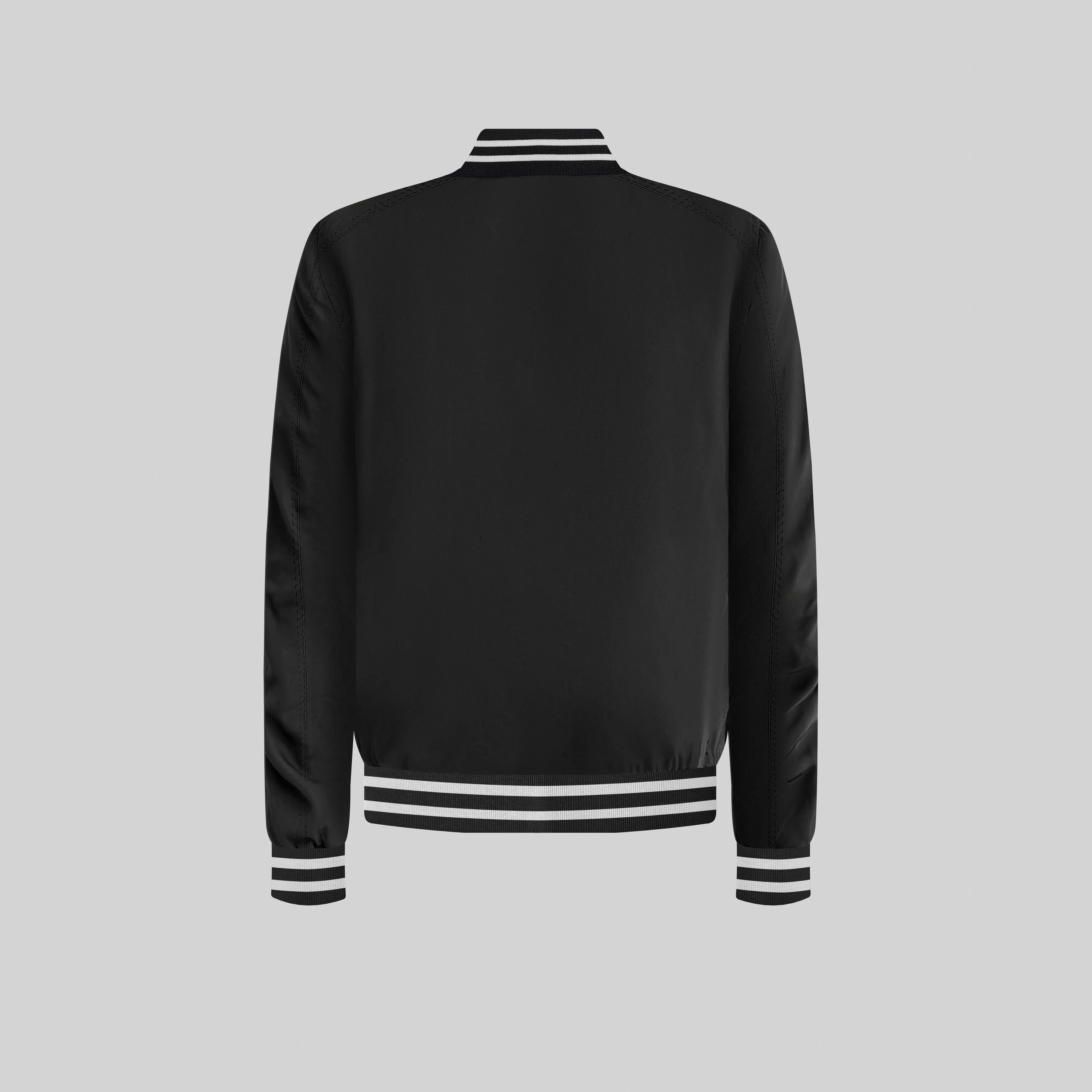 TAW BLACK BOMBER JACKET