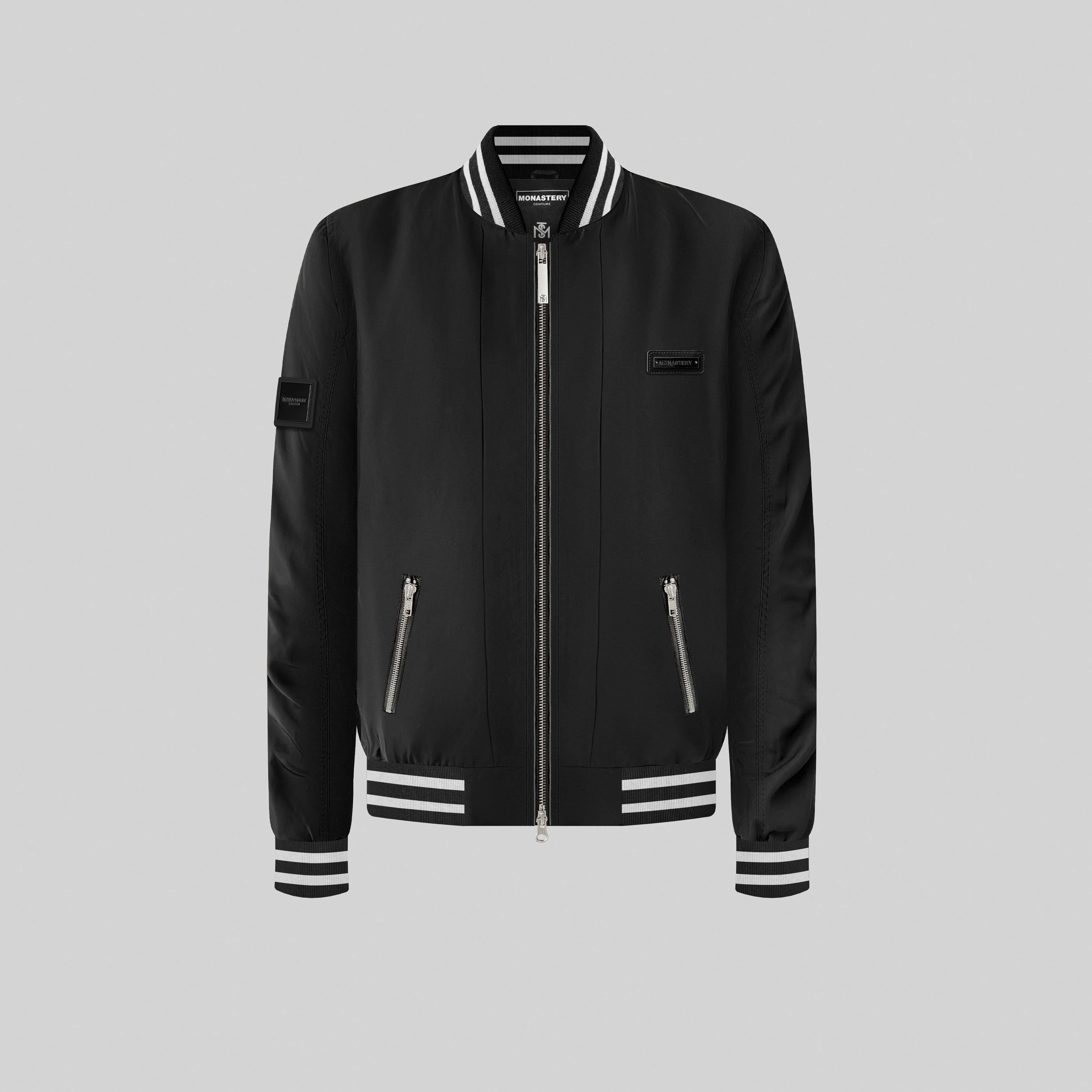 TAW BLACK BOMBER JACKET