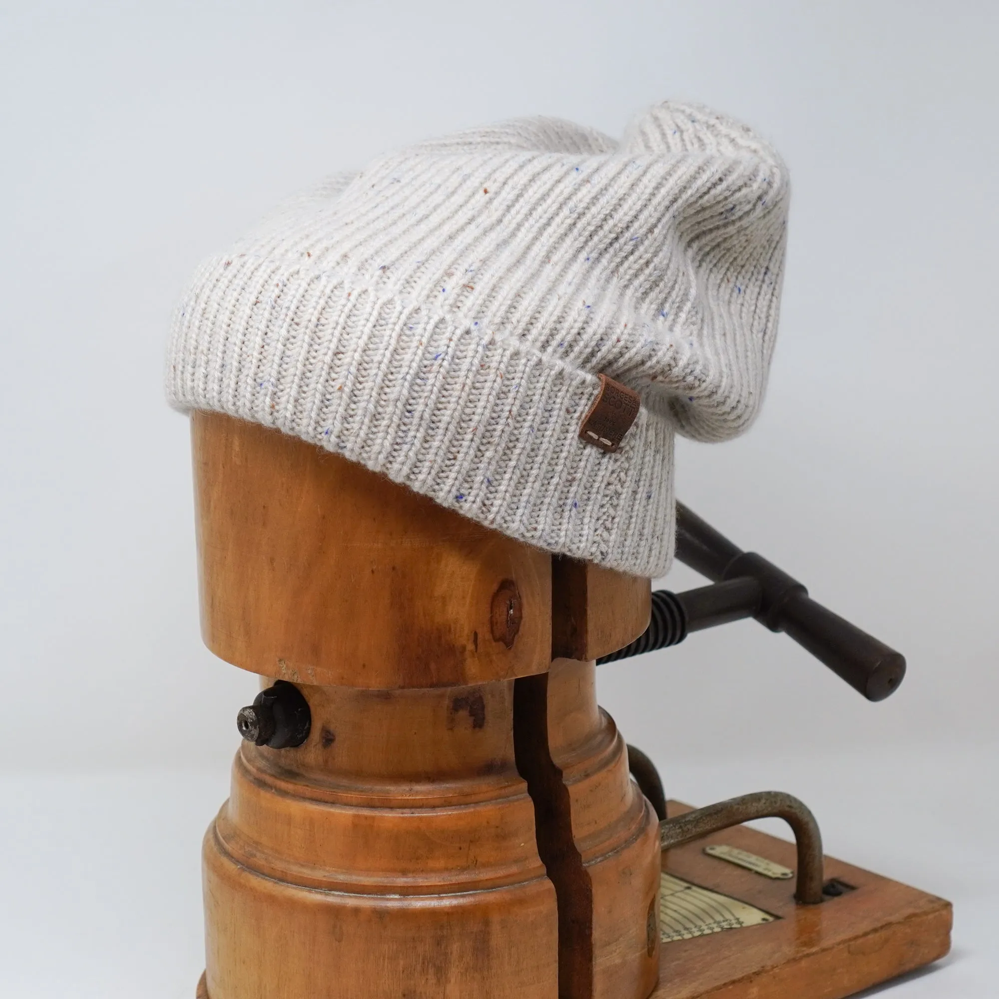 The Fisher - 100% Cashmere - Ladies Thick Knit Hat