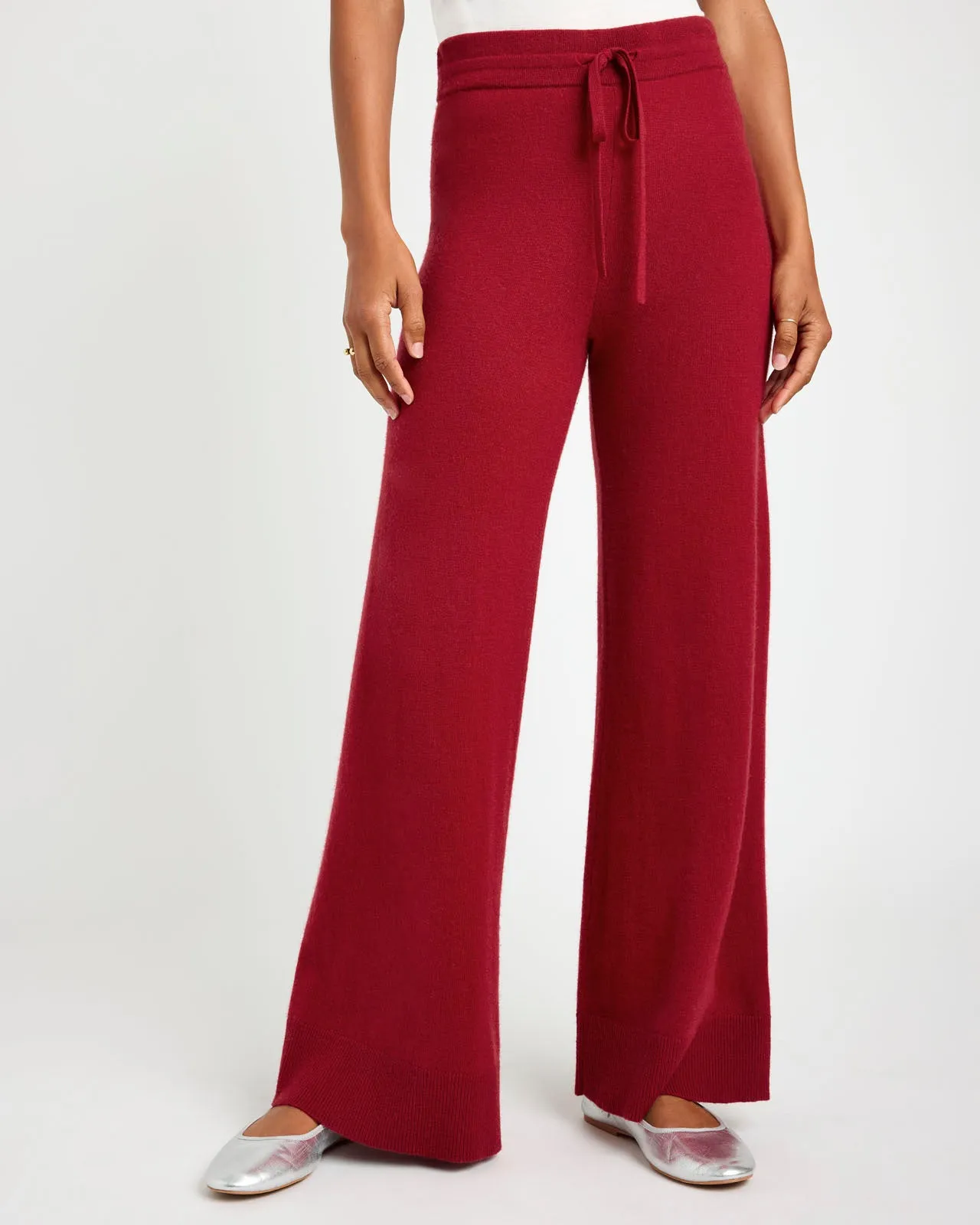 Tori Cashmere Wide Leg Pant